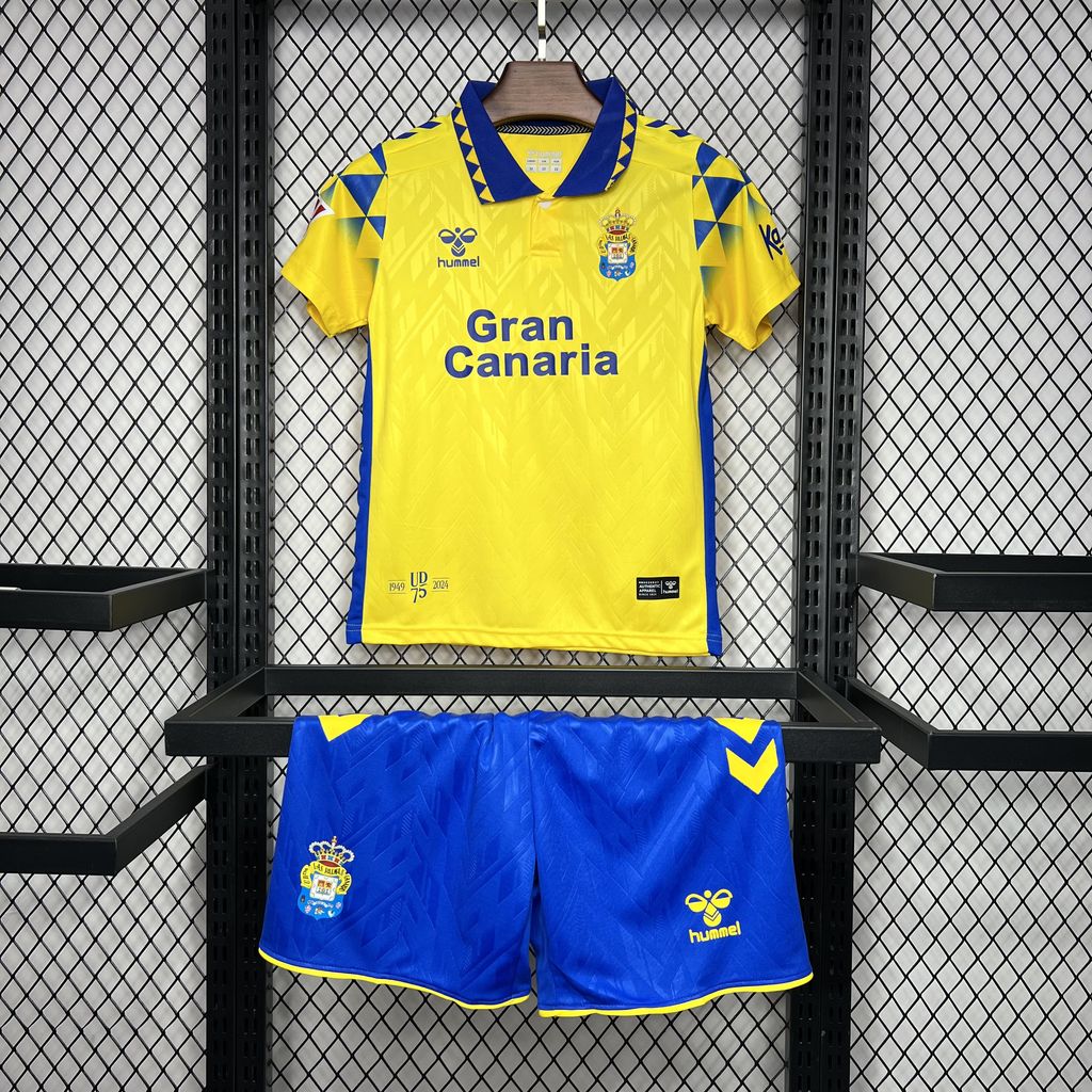 Las Palmas 24-25 Home Stadium Kids Kit - ReplicasJersey