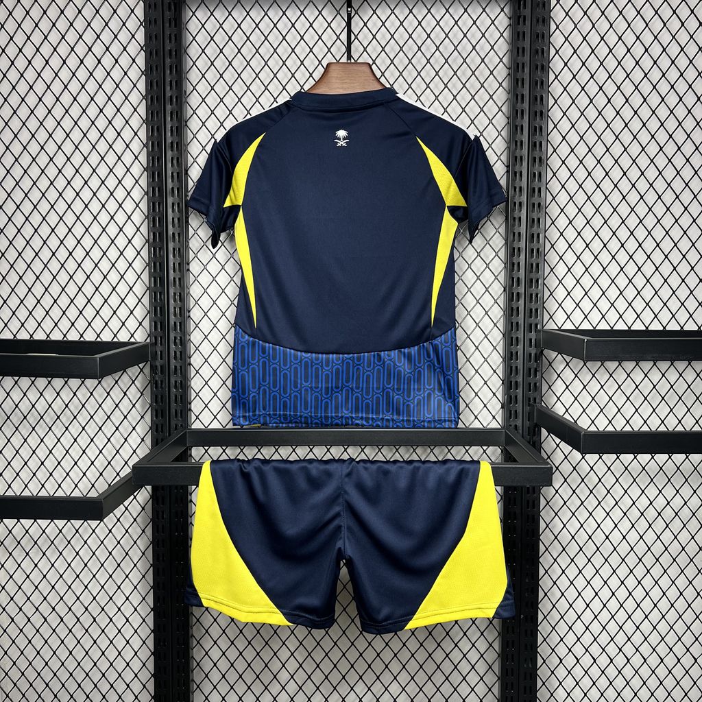 Al Nassr Riyadh Victory 24-25 Away Kids Kit - ReplicasJersey