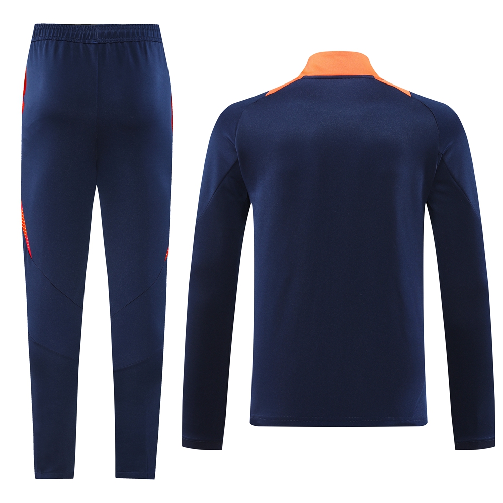 Manchester United 24-25 Jacket Training Tracksuit - Royal Blue - ReplicasJersey