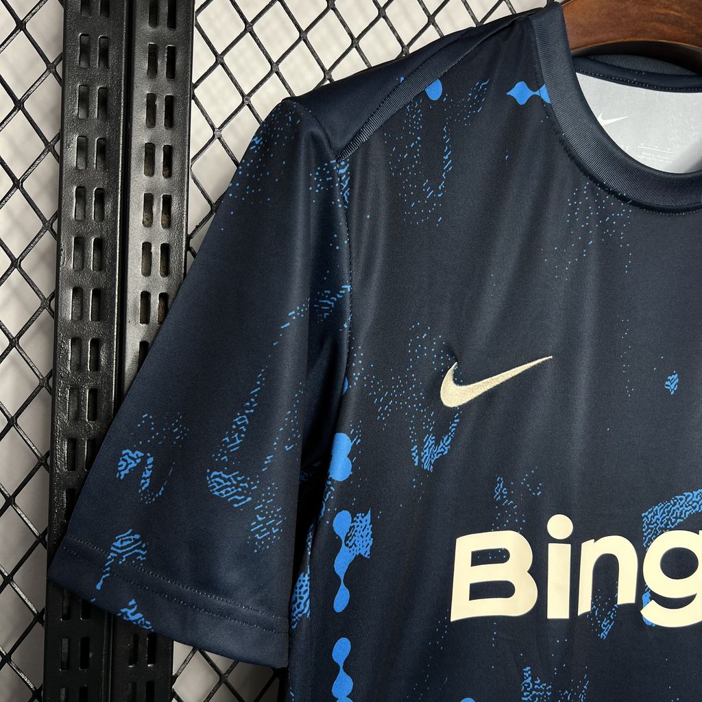 CHELSEA 24-25 Dark Blue Pre-Match Training Jersey - Fans Version - ReplicasJersey