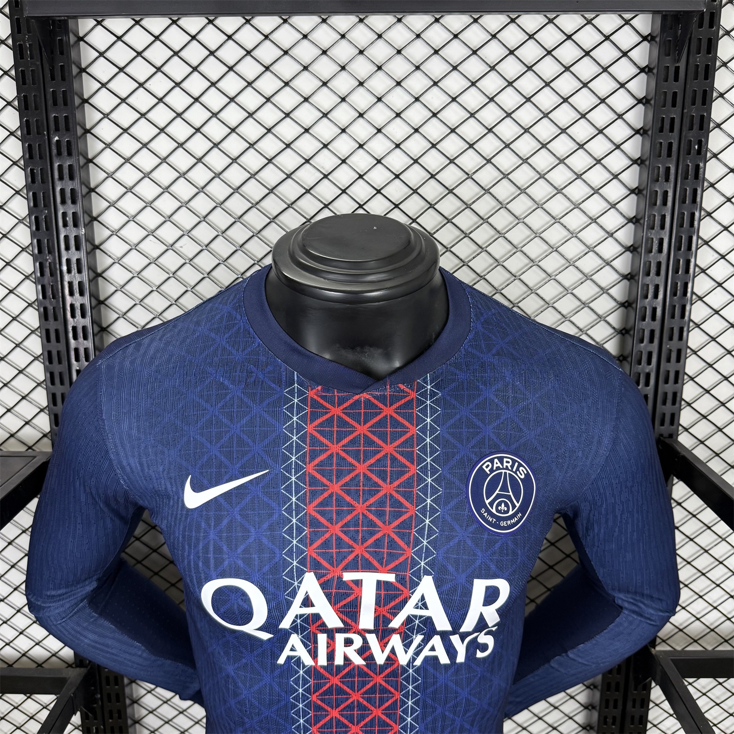 Paris Saint-Germain PSG 25-26 Home Long Sleeves Jersey - Player Version - ReplicasJersey