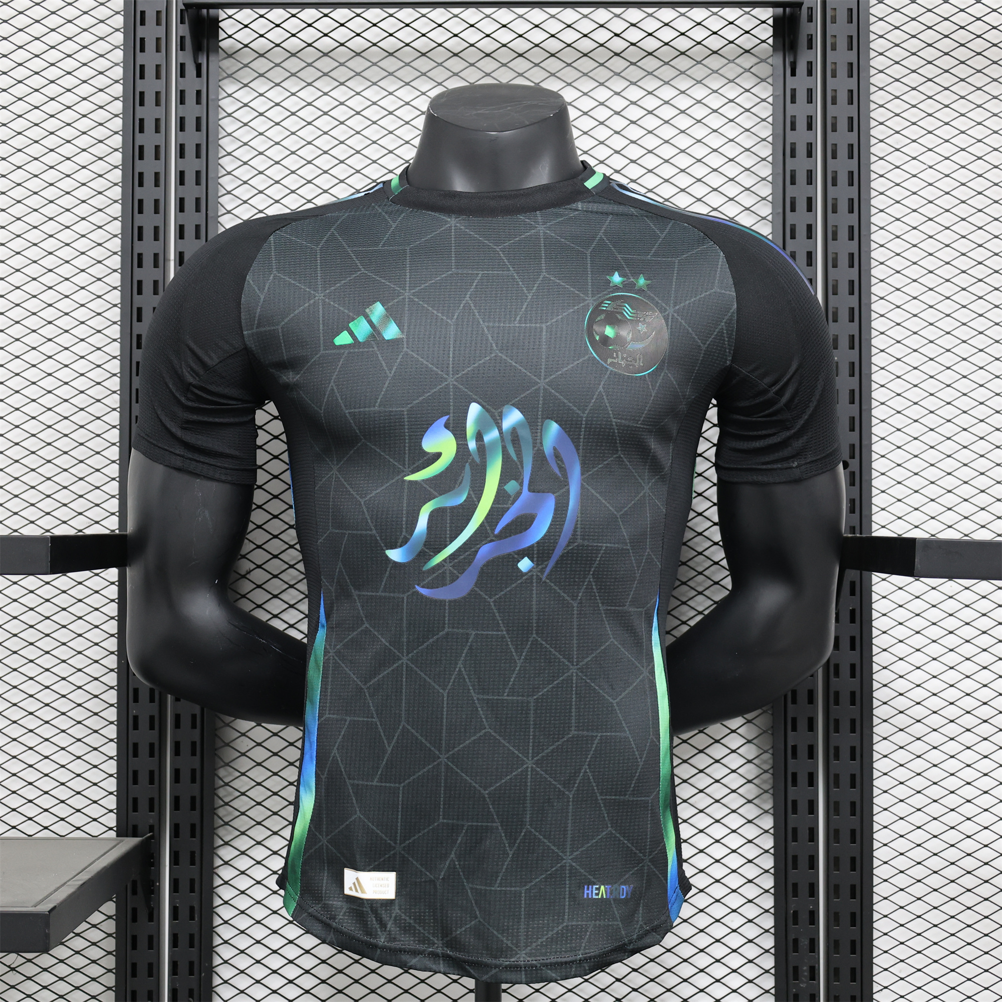 Algeria 2024-25 Black Special Edition Jersey - Player Version - ReplicasJersey