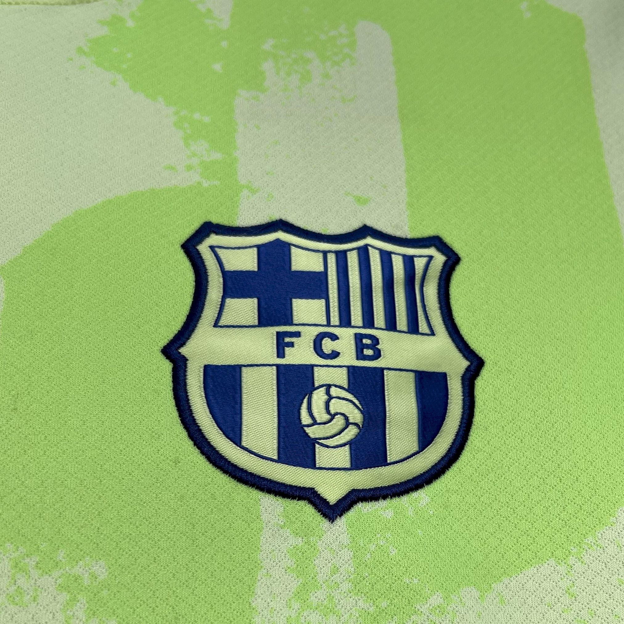 B.A.R.S.A 24-25 Third Jersey with Big Logo - Fans Version - ReplicasJersey