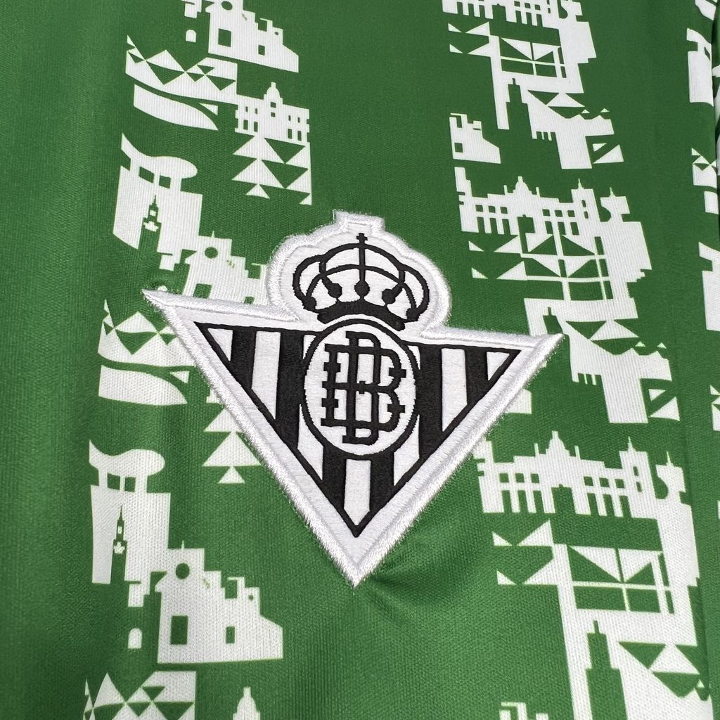 Real Betis 24-25 Pre-Match Jersey - Fans Version - ReplicasJersey