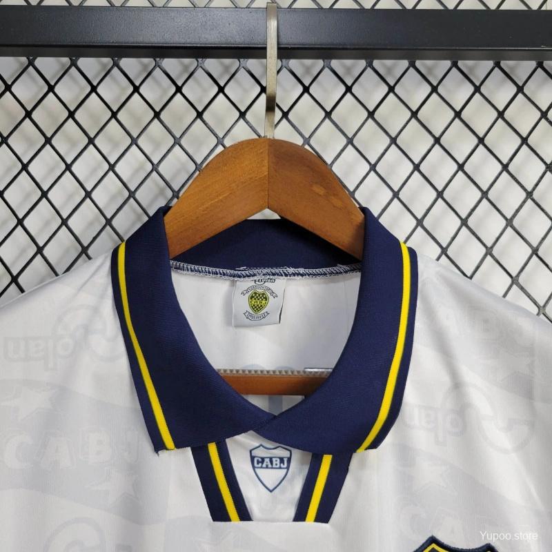 Retro Boca Juniors 1995-96 Away Jersey - ReplicasJersey