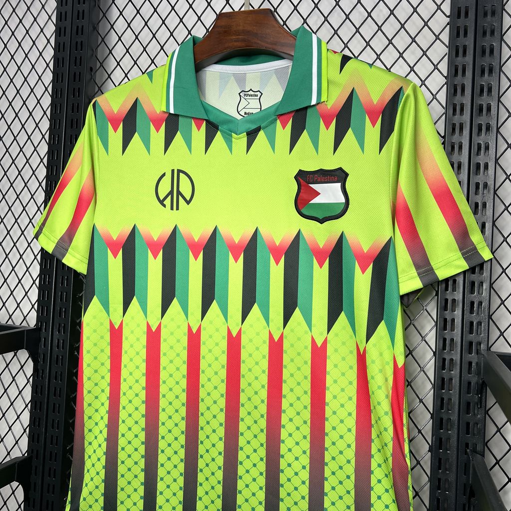 Retro Club Deportivo Palestino X Hypepeace Green Throwback Jersey - ReplicasJersey