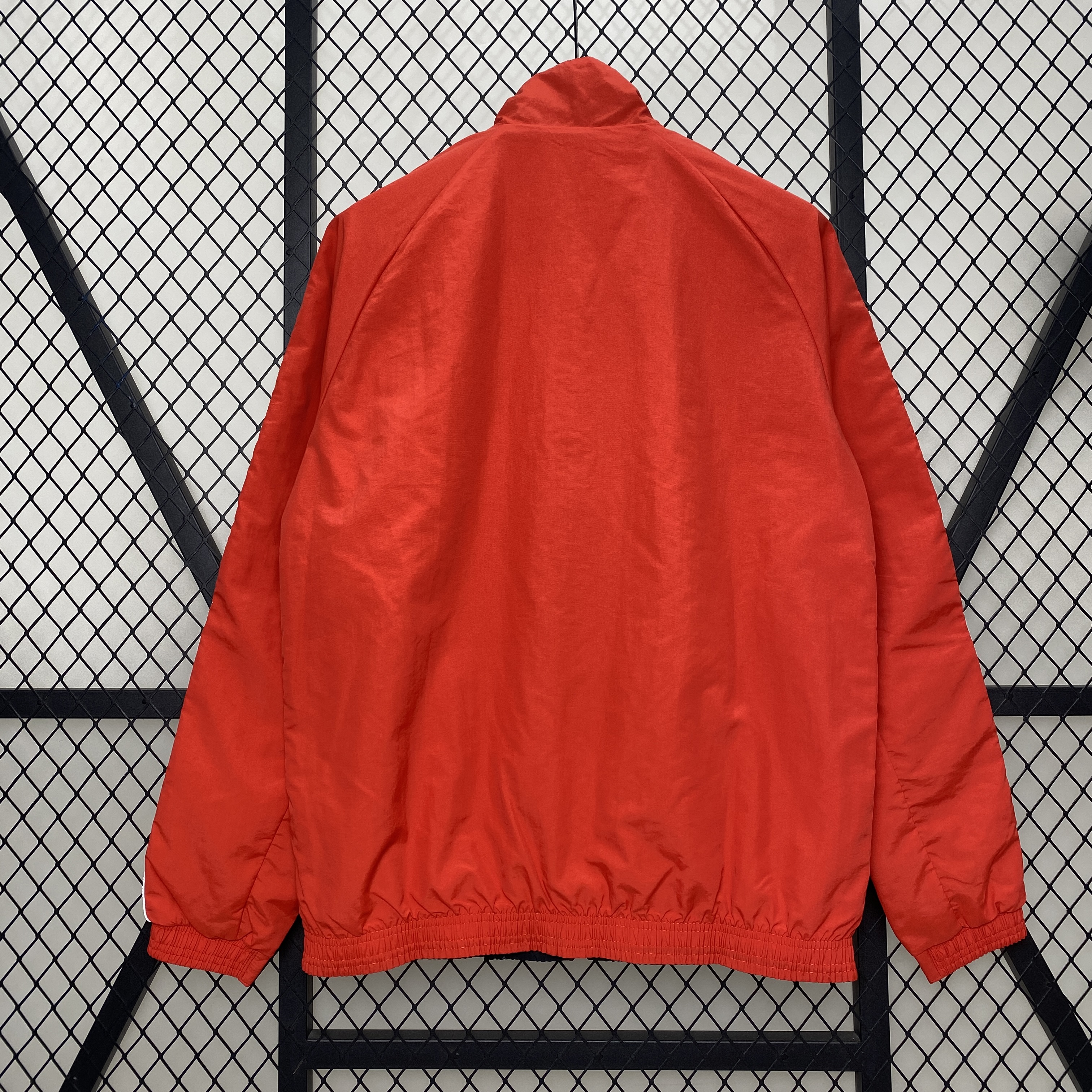 Manchester United 24-25 Double Sided Reversible Windbreaker - Home & Away Jersey Style - ReplicasJersey