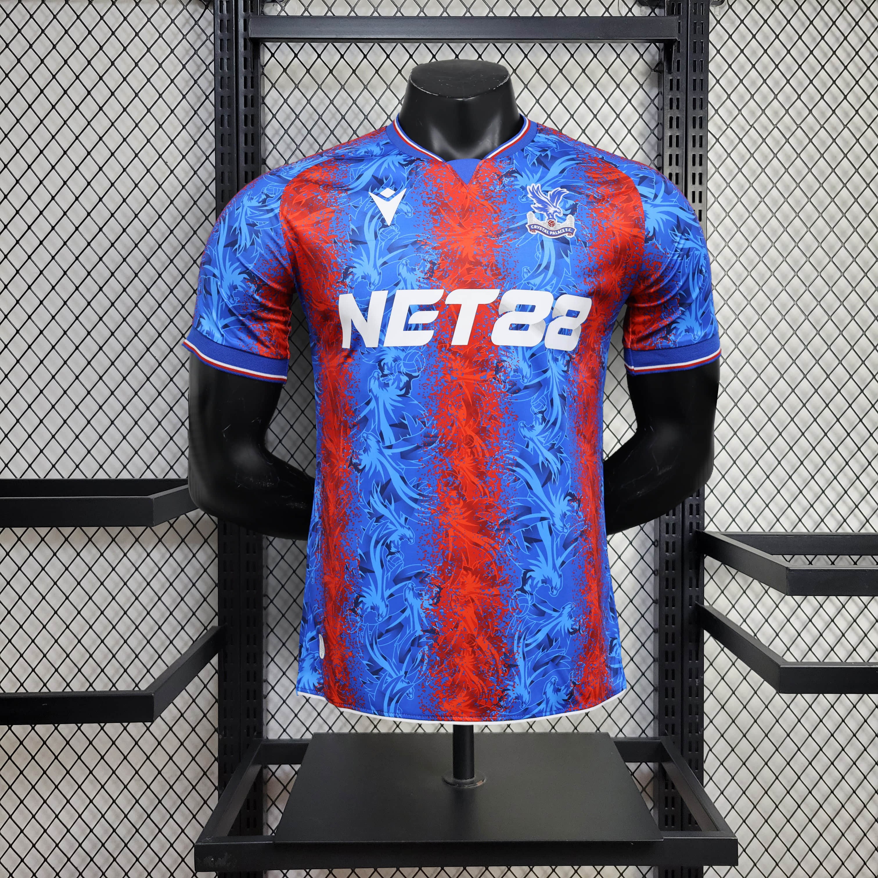 Crystal Palace 24-25 Home Stadium Jersey - Player Version - ReplicasJersey