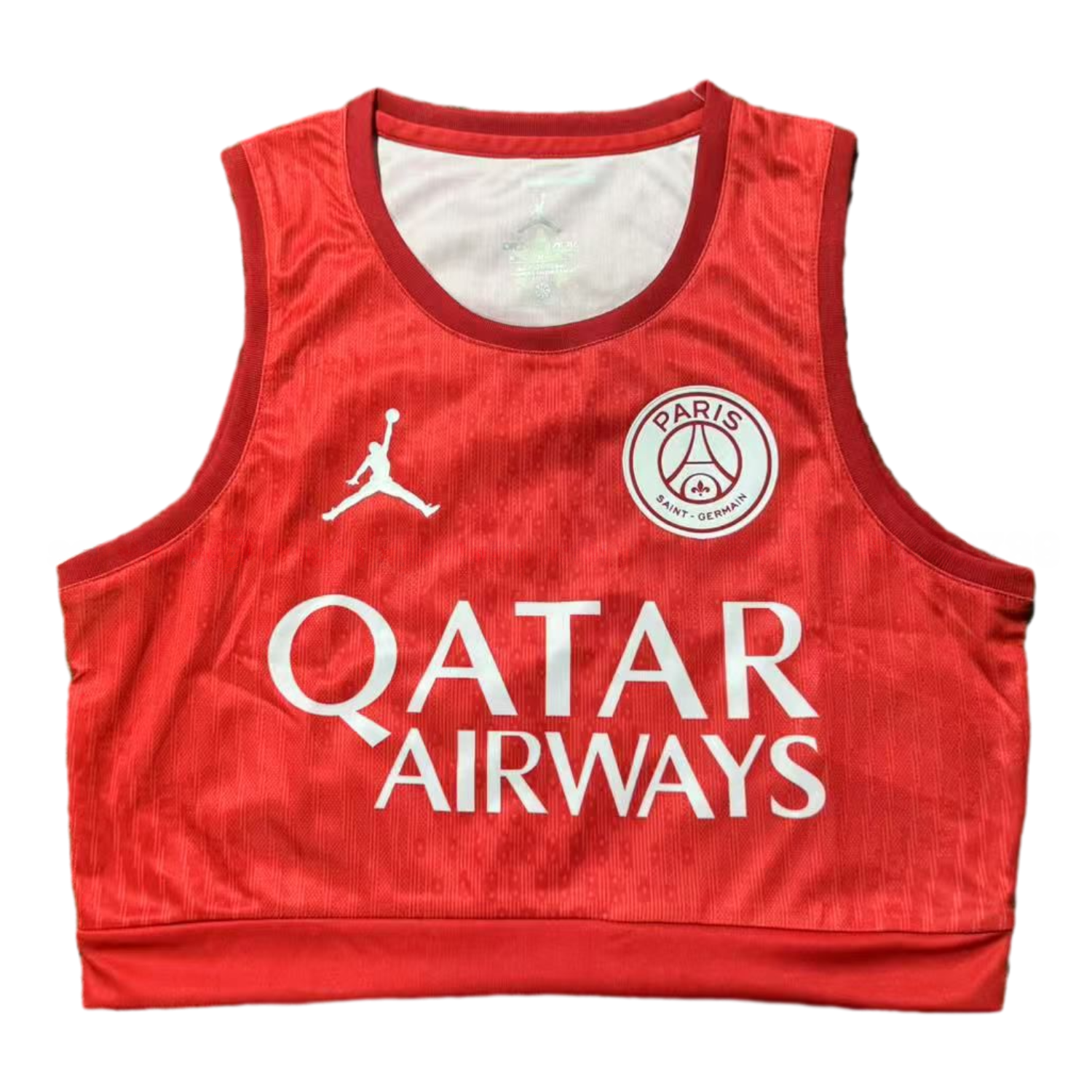 Women's Paris Saint-Germain PSG 25-26 Red Yoga Vest - ReplicasJersey