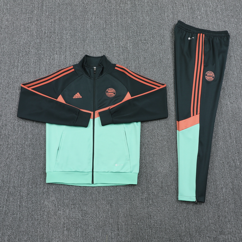 Bayern Munich 24-25 Jacket Training Tracksuit - Green - ReplicasJersey