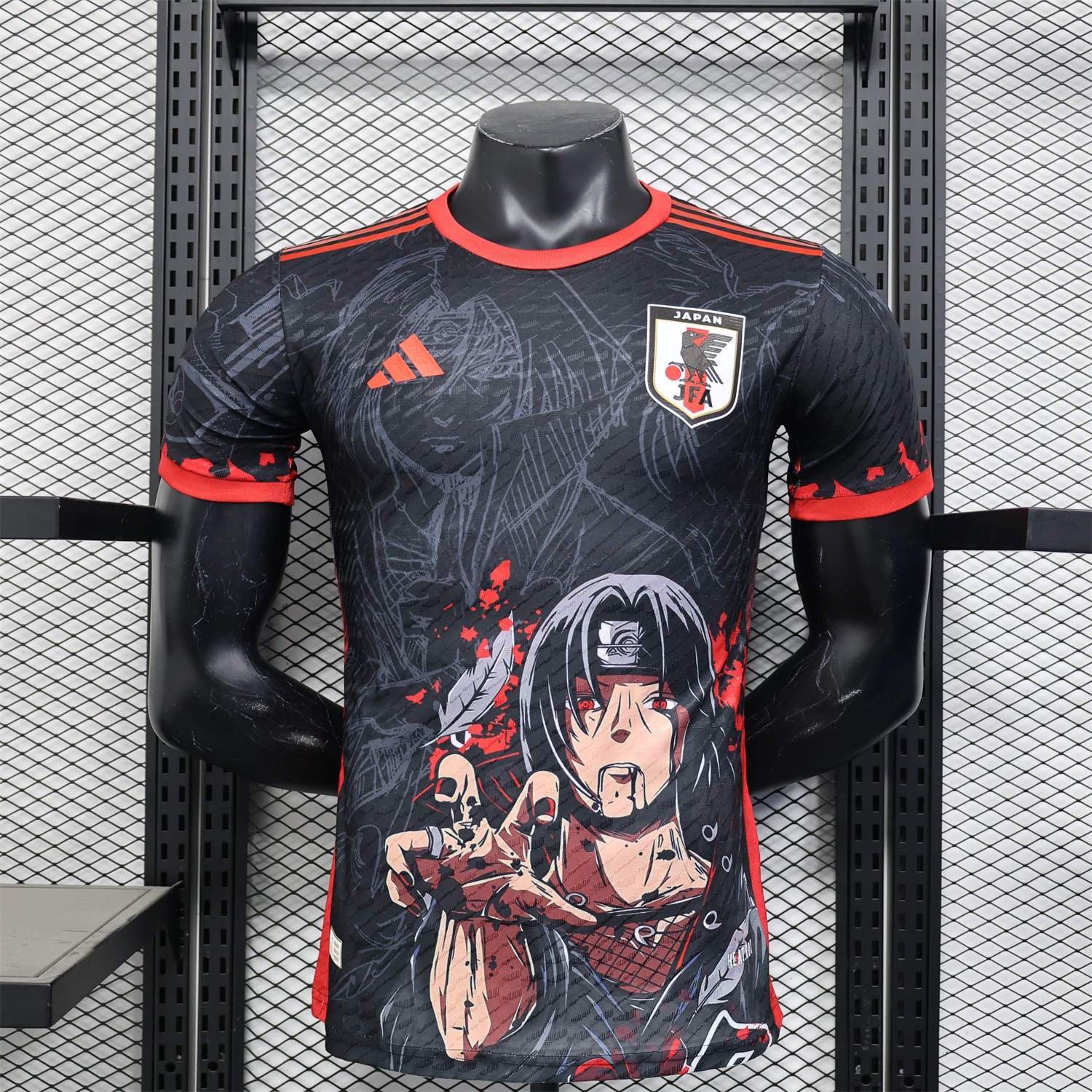 Japan 25-26 Uchiha Itachi Amaterasu Special Edition Jersey - Player Version - ReplicasJersey