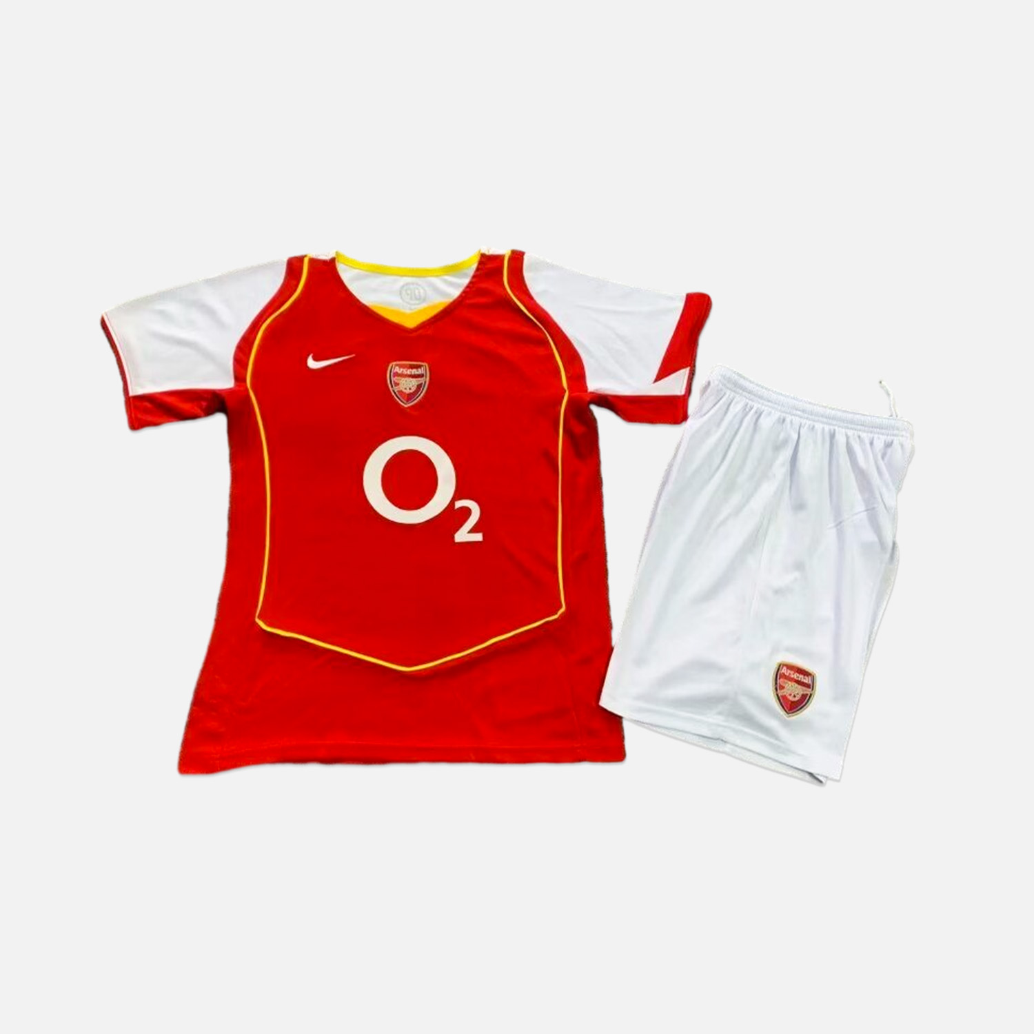 Retro Arsenal 2004-05 Home Stadium Kids Kit - ReplicasJersey