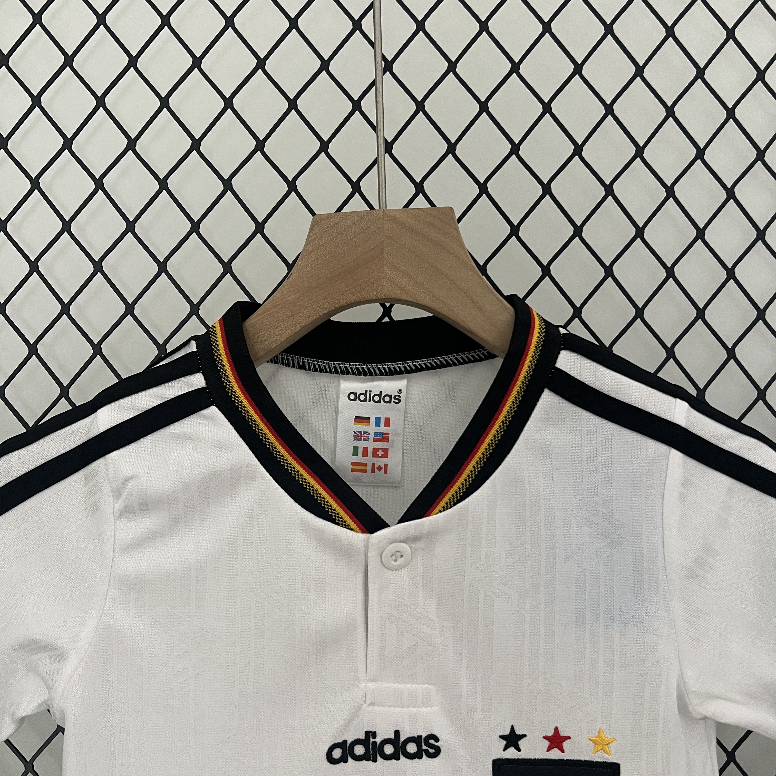 Retro Germany 1996 Home Stadium Kids Kit - ReplicasJersey