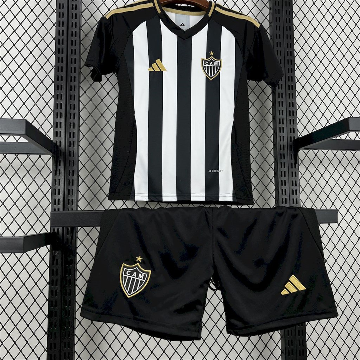 Atletico Mineiro 25-26 Home Unsponsored Kids Kit - ReplicasJersey