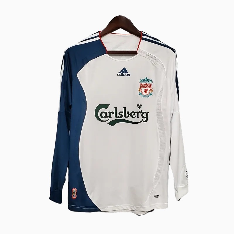 Retro Liver.pool 2006-07 Third Long Sleeve Jersey - ReplicasJersey