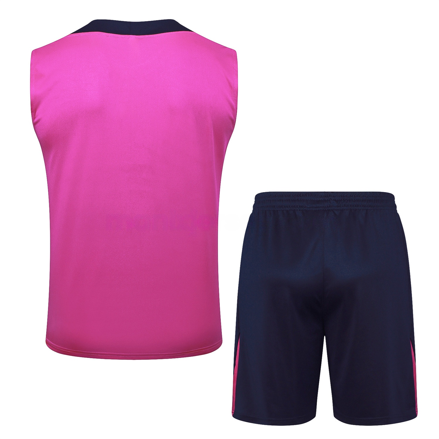 B.A.R.S.A 25-26 Vest Training Set - Purple Pink Vest and Black Shorts - ReplicasJersey