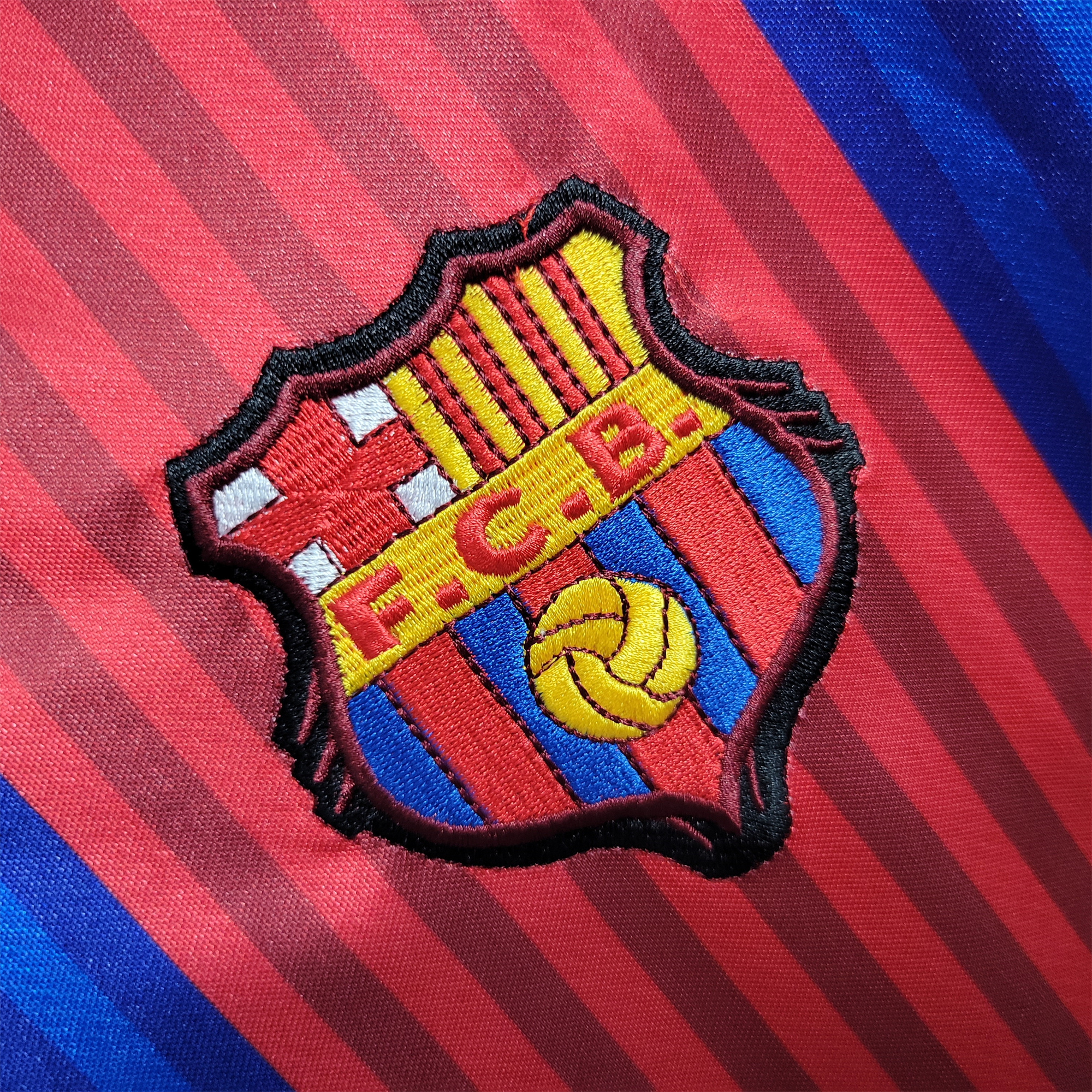 B.A.R.S.A Retro 90-92 Home Stadium Jersey - ReplicasJersey
