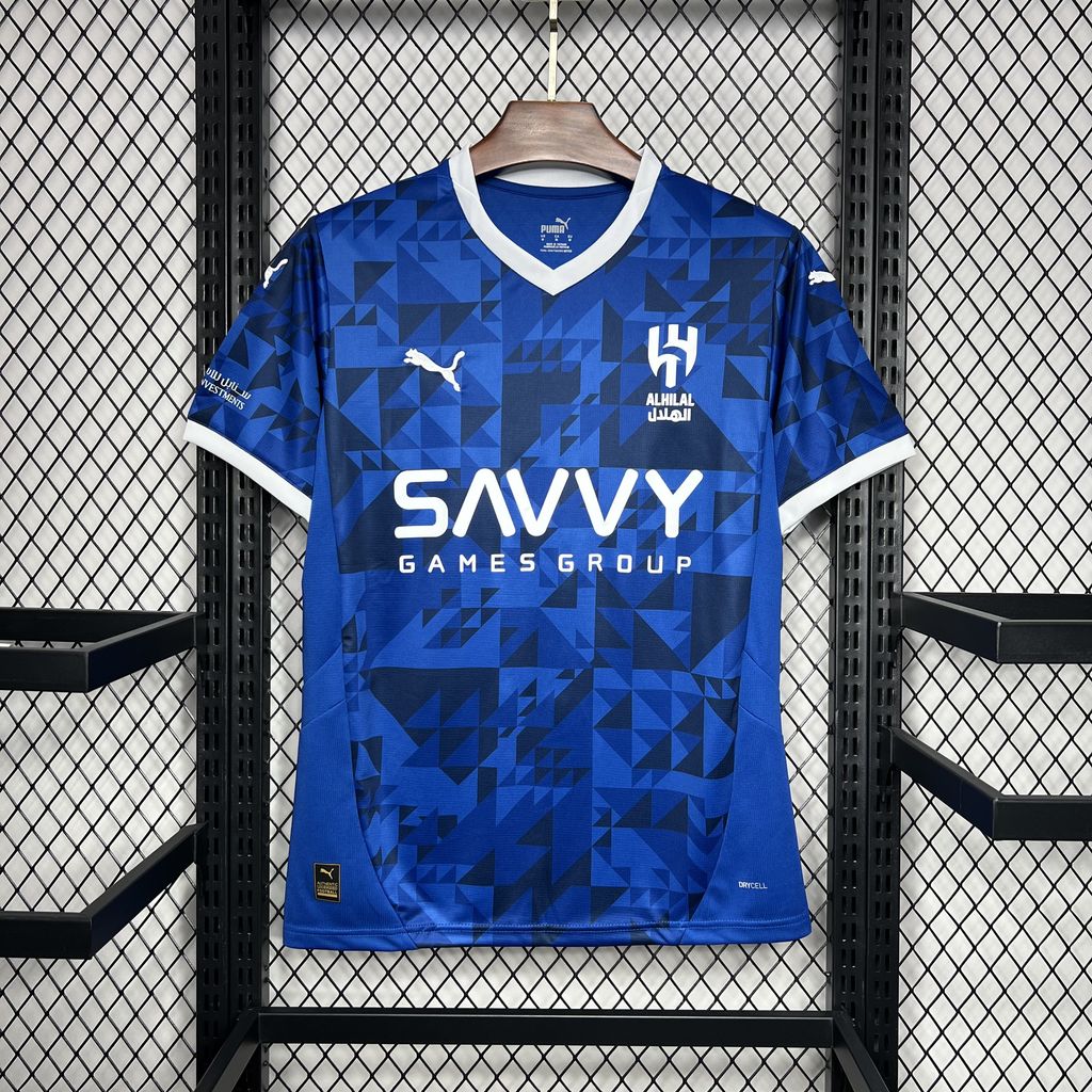 Al Hilal Riyadh Crescent 24-25 Home Jersey - Fans Version - ReplicasJersey
