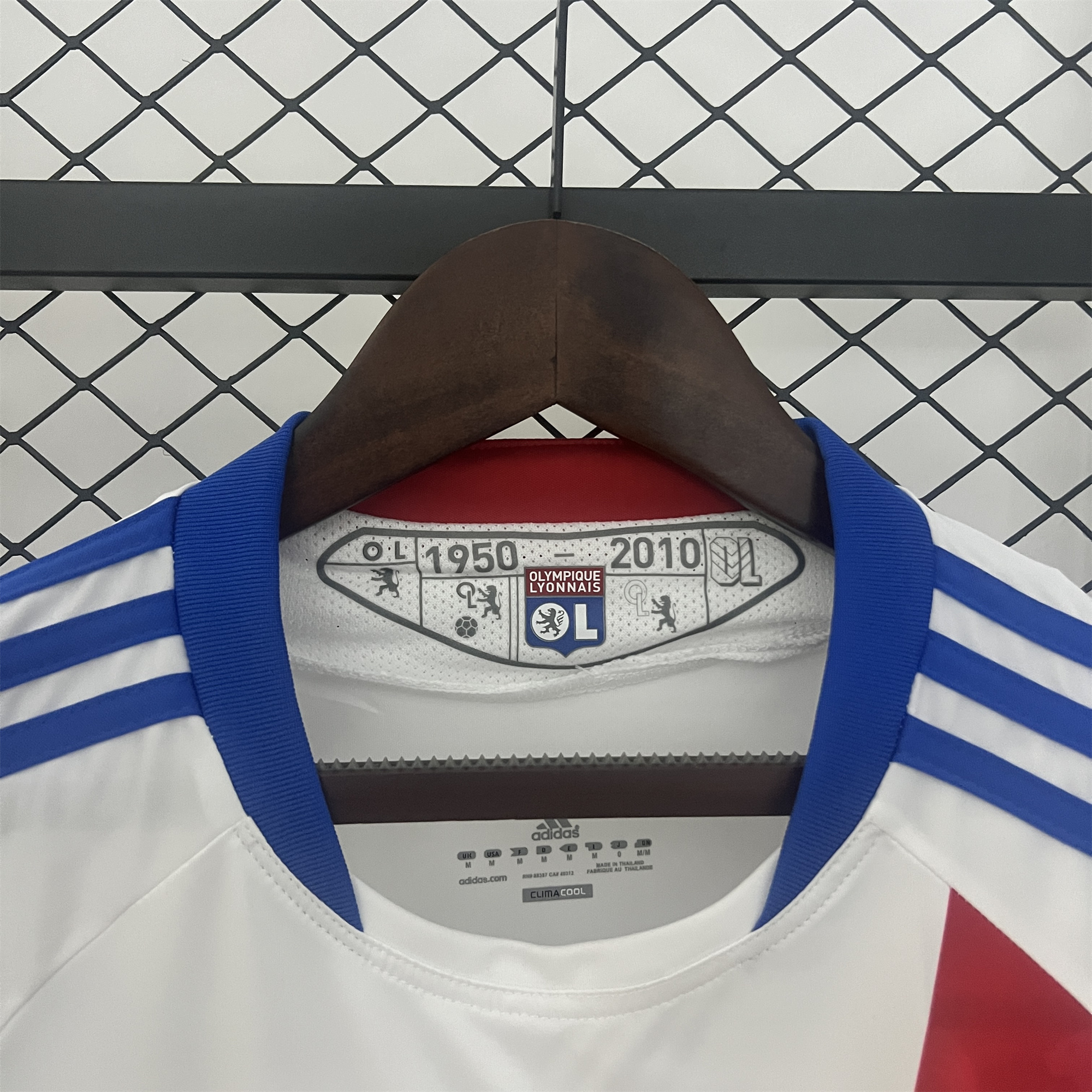 Retro Olympique Lyonnais Lyon 2010-11 Home Jersey - ReplicasJersey
