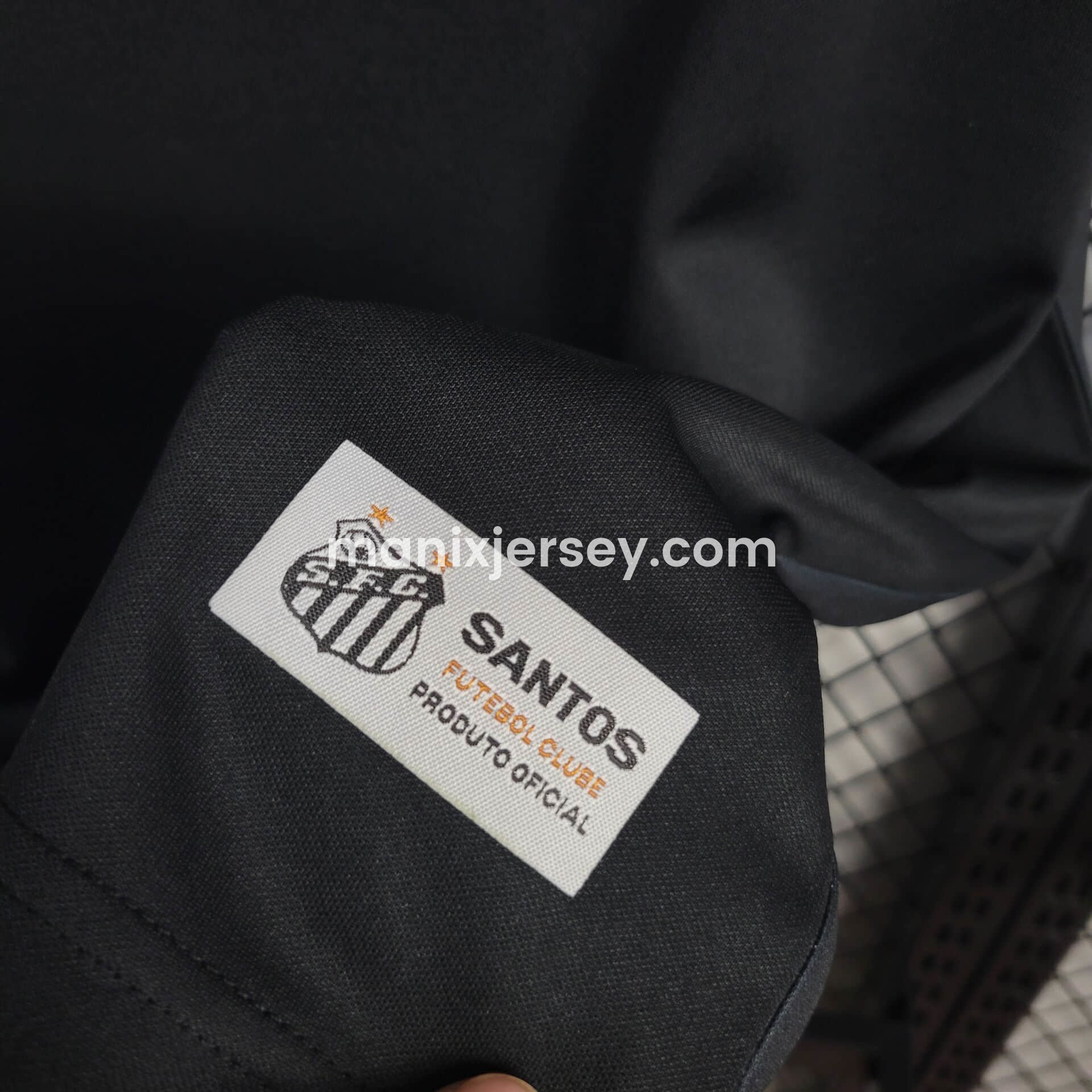Santos 24-25 Black Special Edition T-shirts - ReplicasJersey