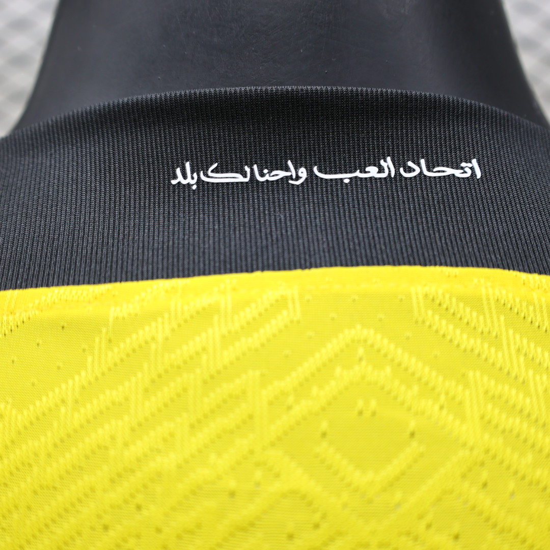 Al Ittihad Jeddah United 24-25 Home Jersey - Player Version - ReplicasJersey