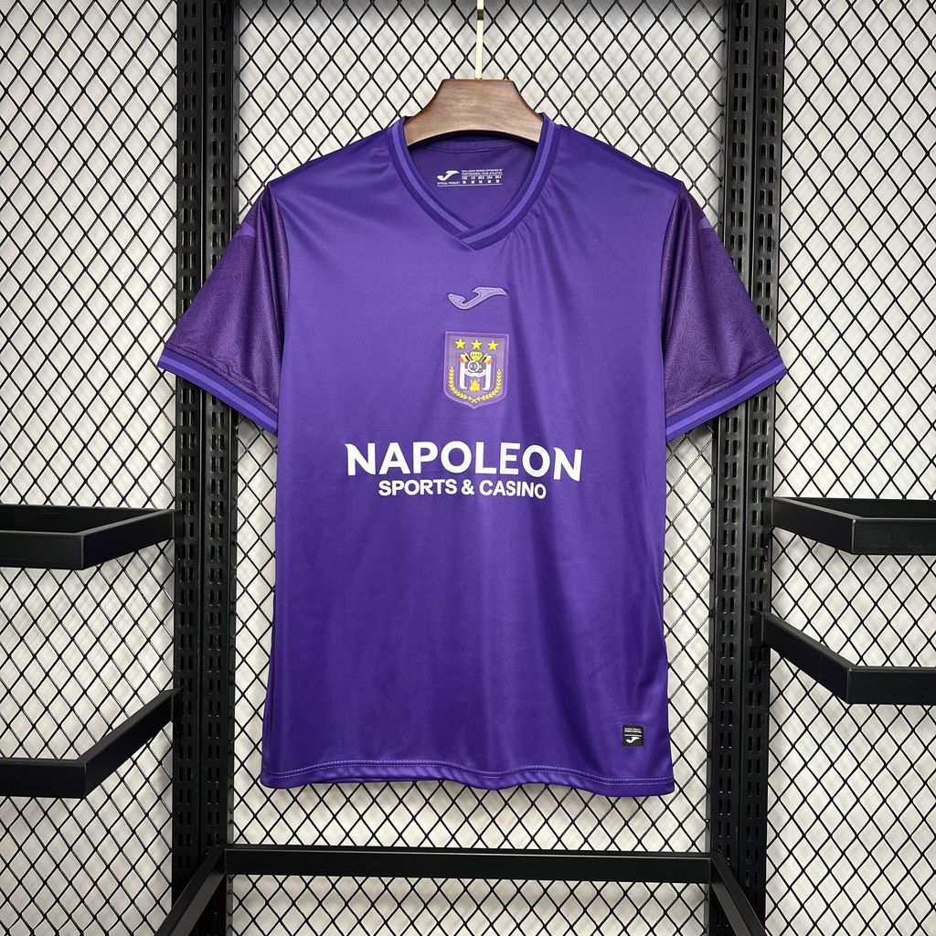 R.S.C. Anderlecht 24-25 Home Stadium Jersey - Fans Version - ReplicasJersey