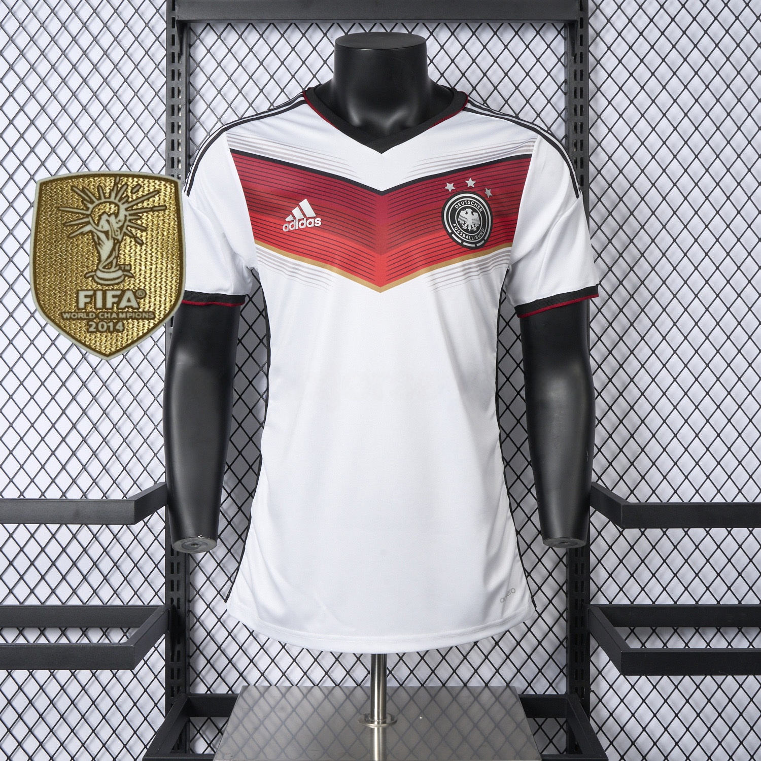 Retro Germany 2014 Home Jersey - Player Version - ReplicasJersey