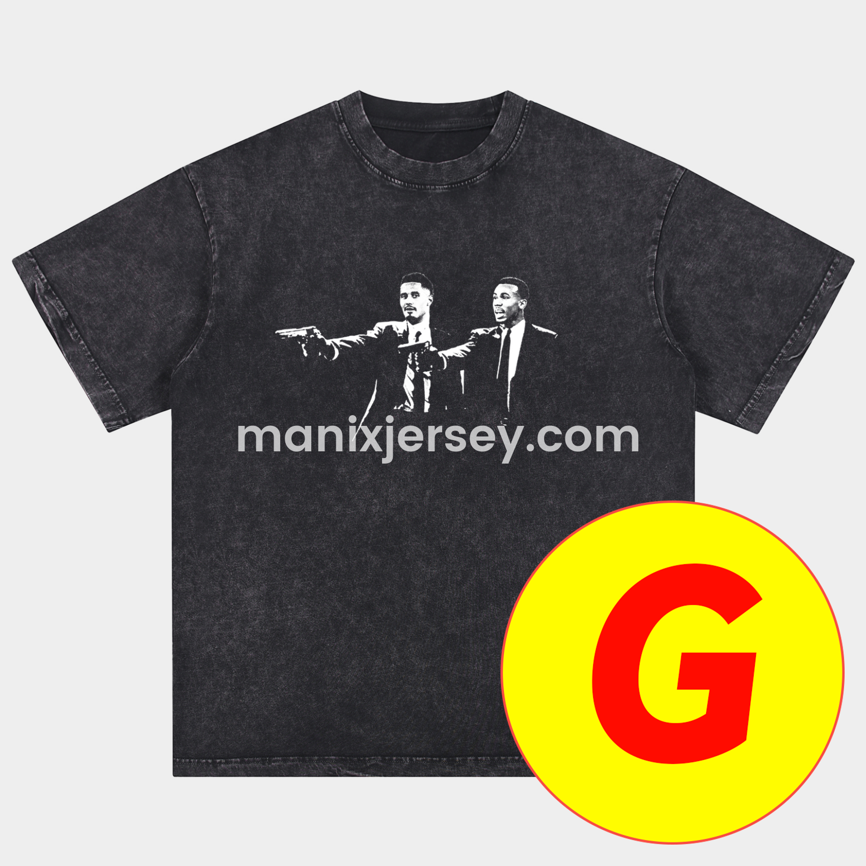 Arsenal Henry Wenger Saka Gunners Oversized Washed T-Shirt - ReplicasJersey