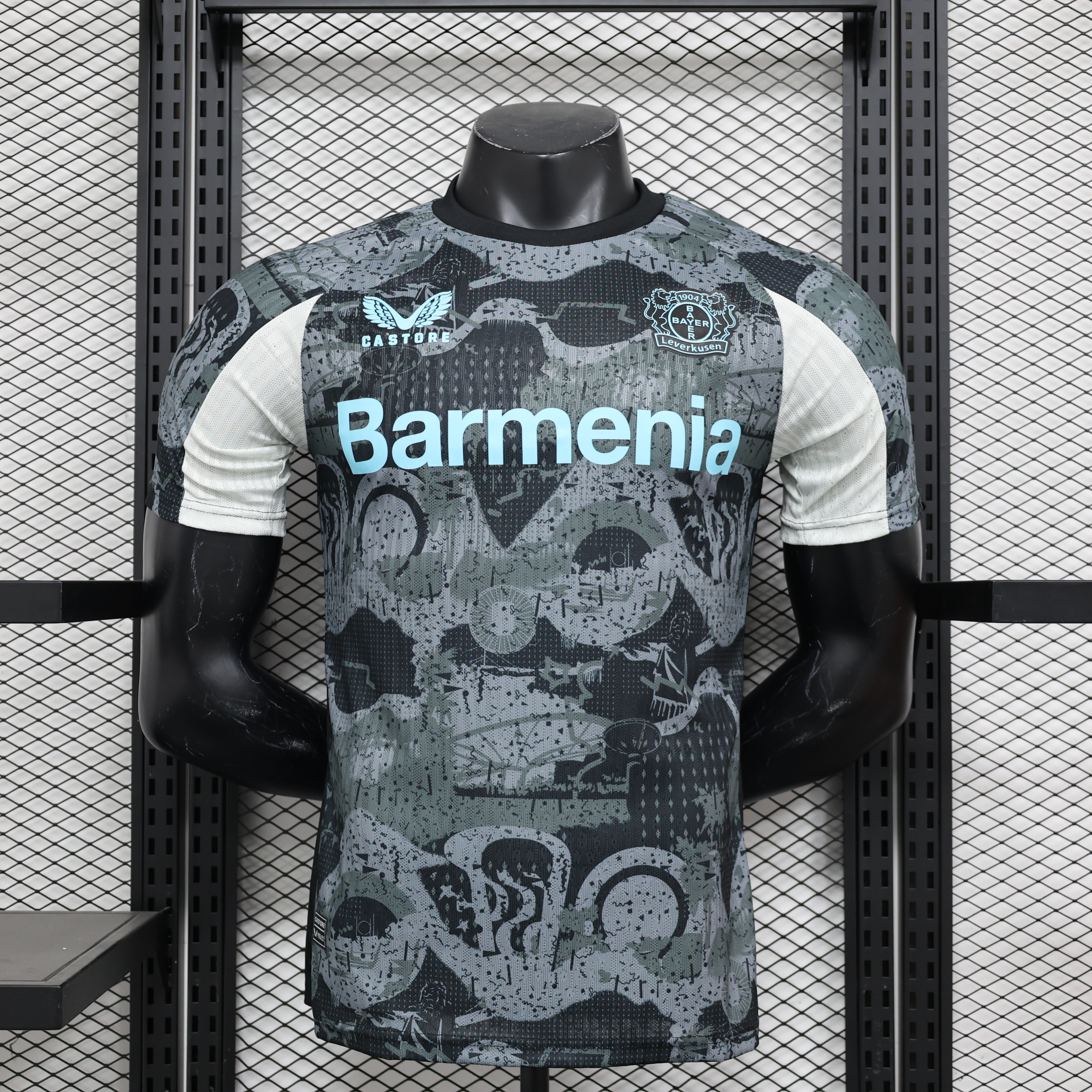 Bayer 04 Leverkusen 24-25 Third Jersey - Player Version - ReplicasJersey