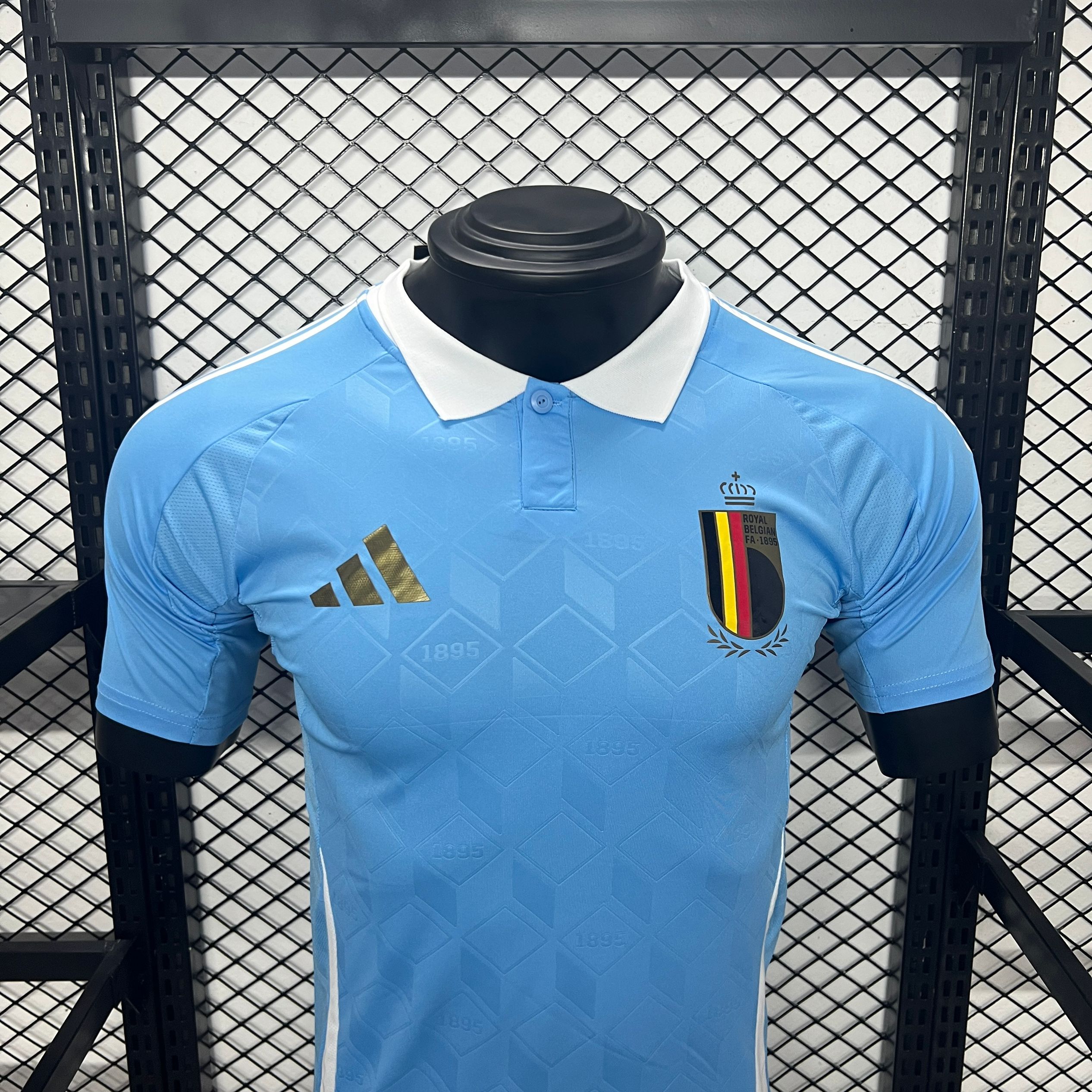 Belgium 2024 Away Stadium Jersey - Player Version - ReplicasJersey