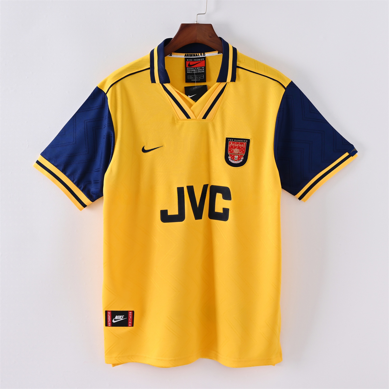 Retro Arsenal 1996-97 Away Jersey - ReplicasJersey