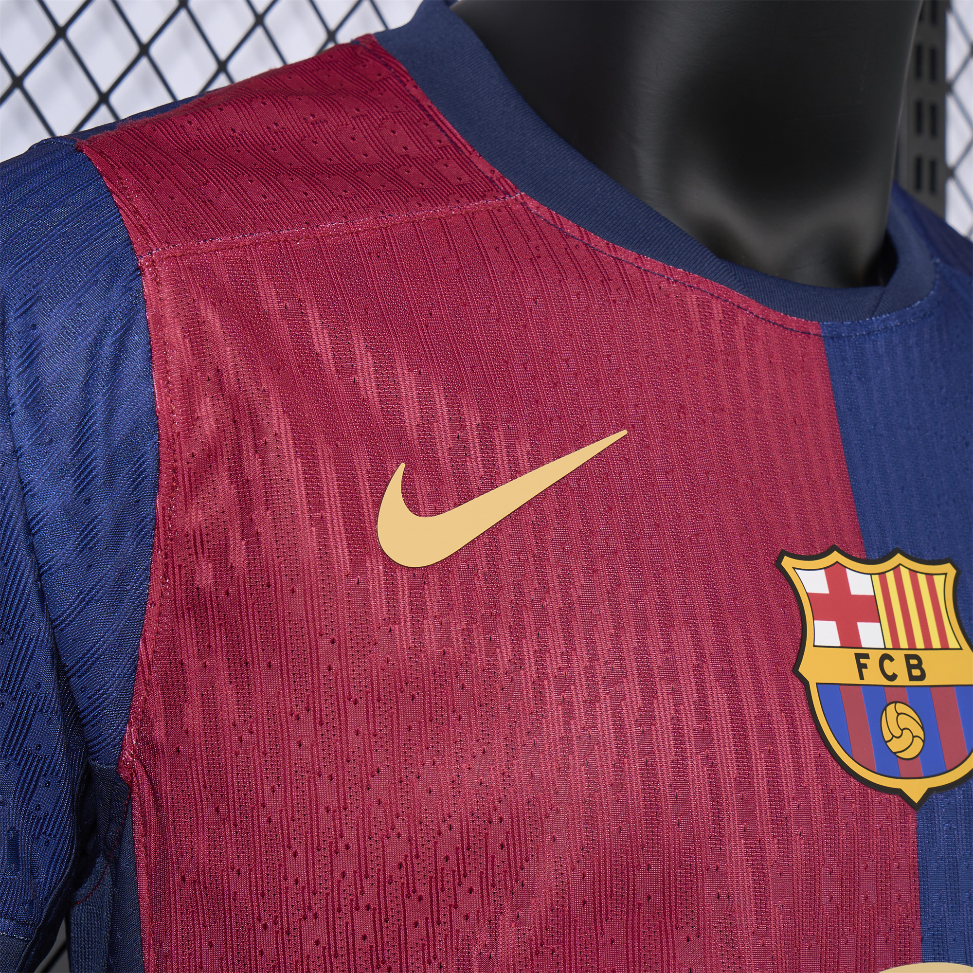 B.A.R.S.A 24-25 Supercopa Jersey with Big Logo - Player Version - ReplicasJersey