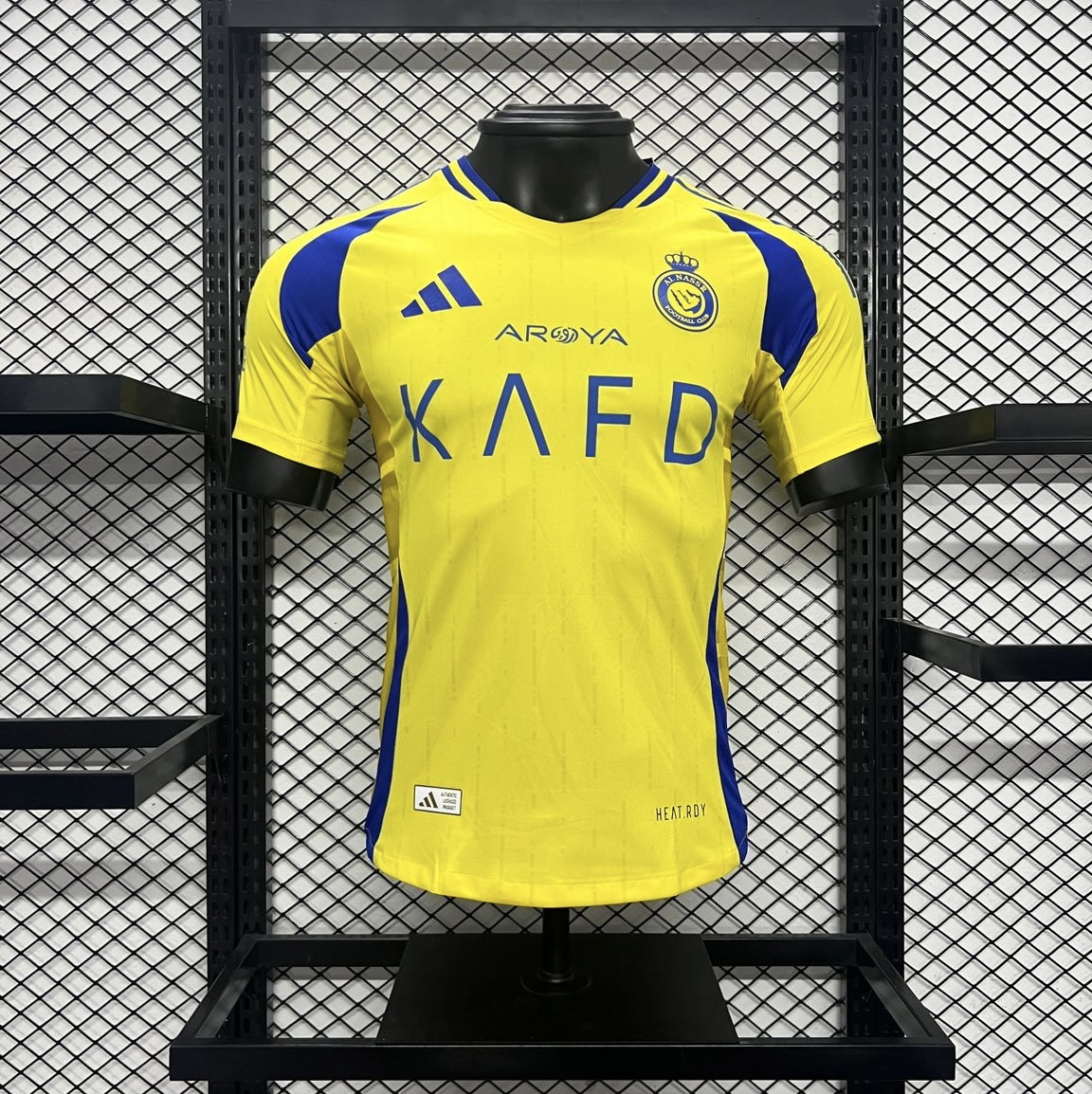 Al Nassr Riyadh Victory 24-25 Home Stadium Jersey - Player Version - ReplicasJersey