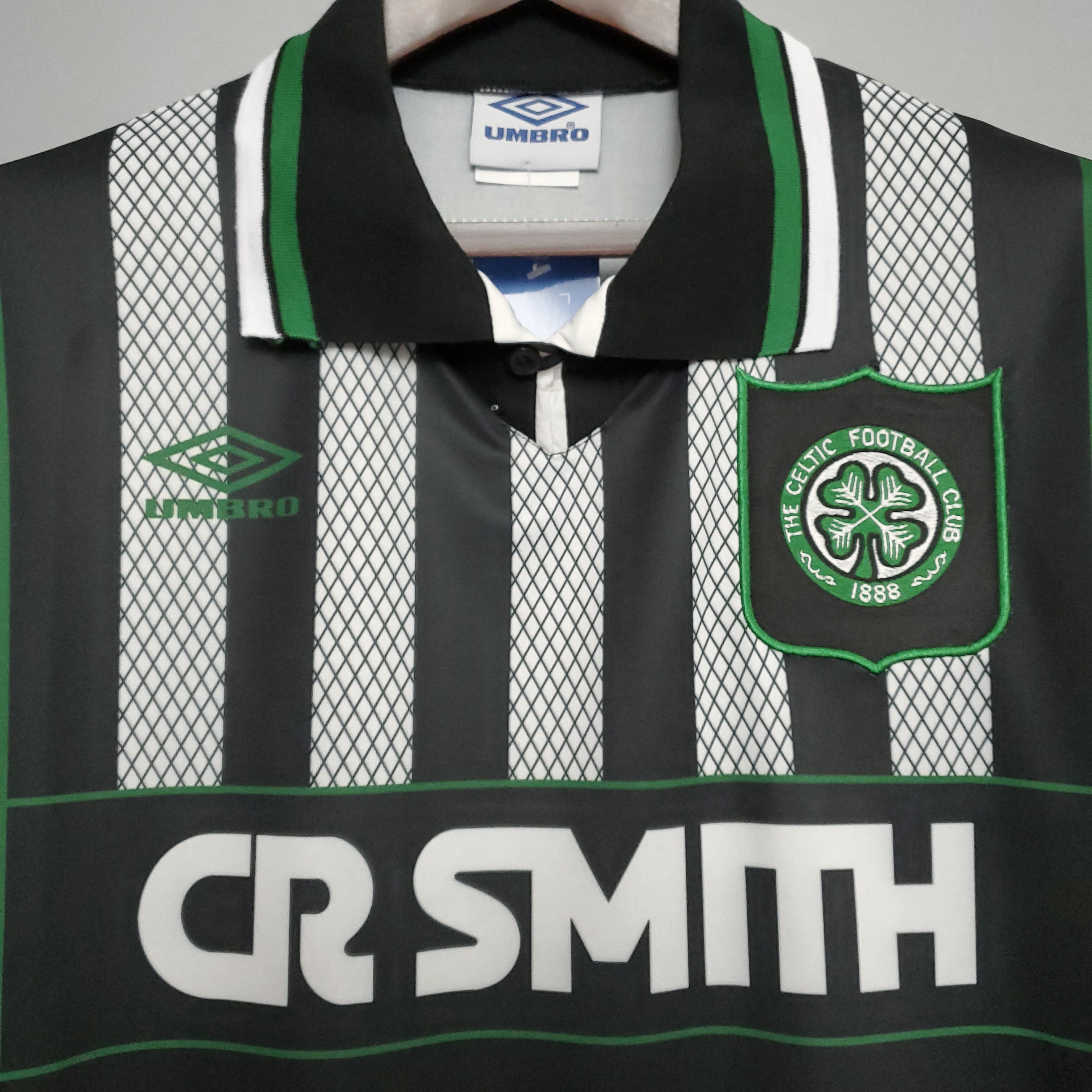 Retro Celtic 1994-95 Away Stadium Jersey - ReplicasJersey