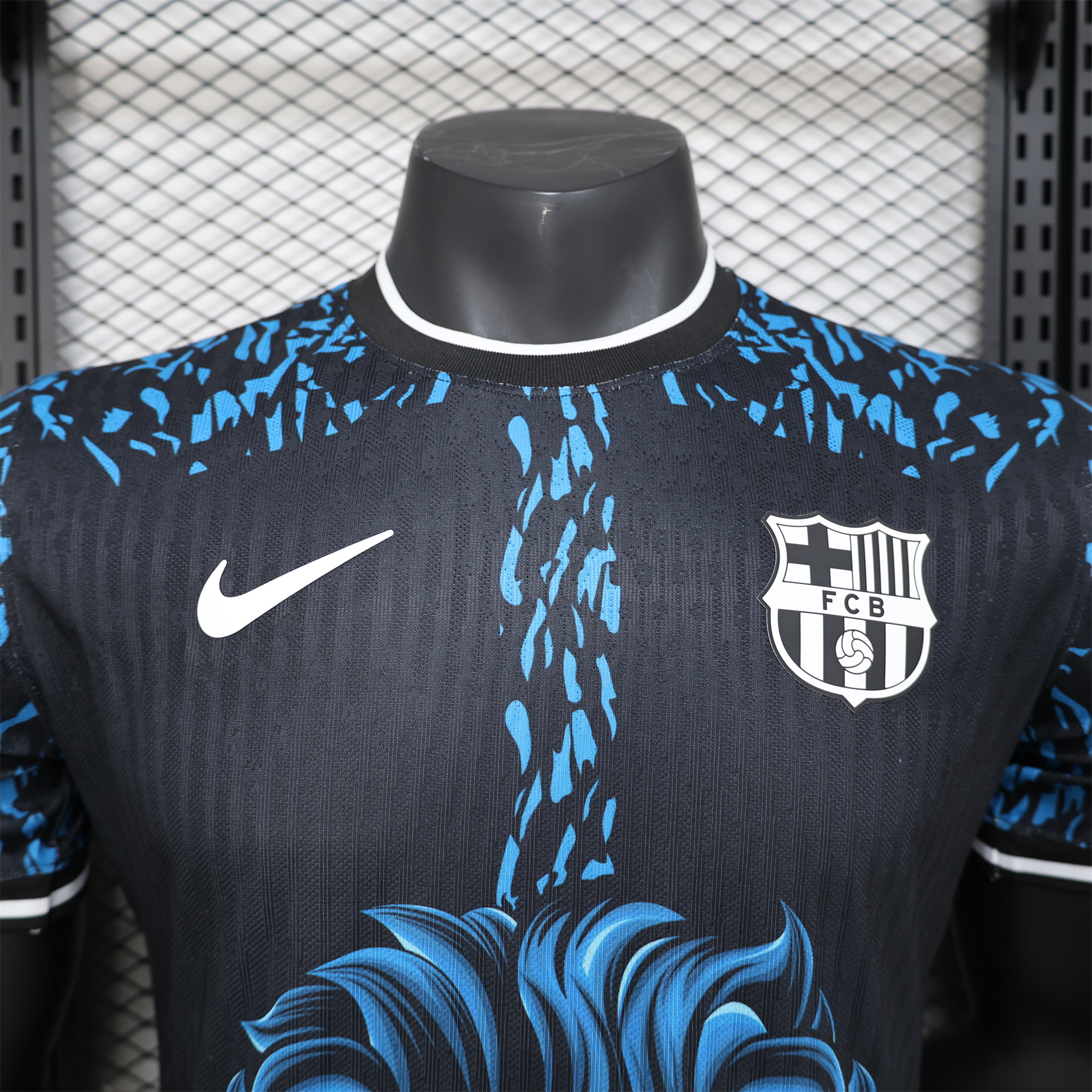 B.A.R.S.A 24-25 Balck and Blue Lion Special Edition Jersey - Player Version - ReplicasJersey