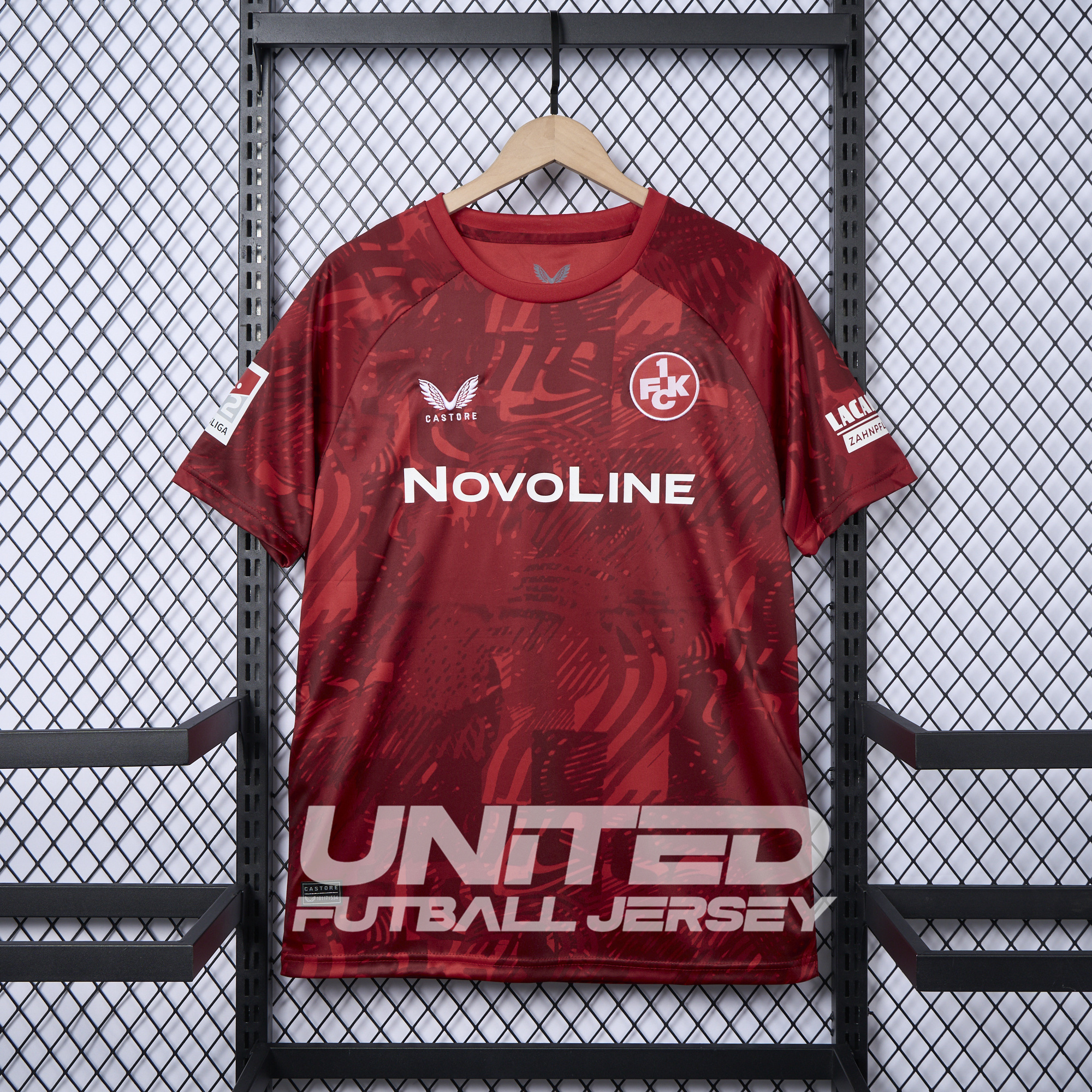 Kaiserslautern 24-25 Home Jersey - Fans Version - ReplicasJersey