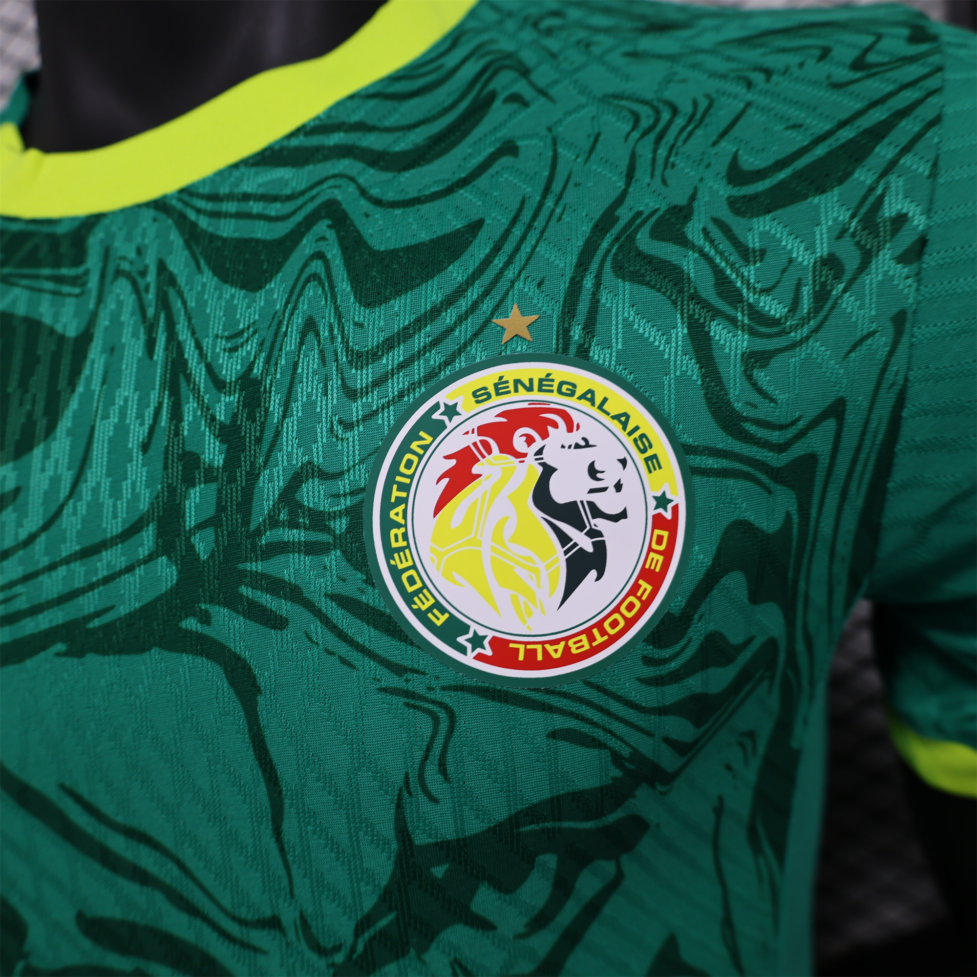 Senegal 24-25 Away Green Jersey - Player Version - ReplicasJersey