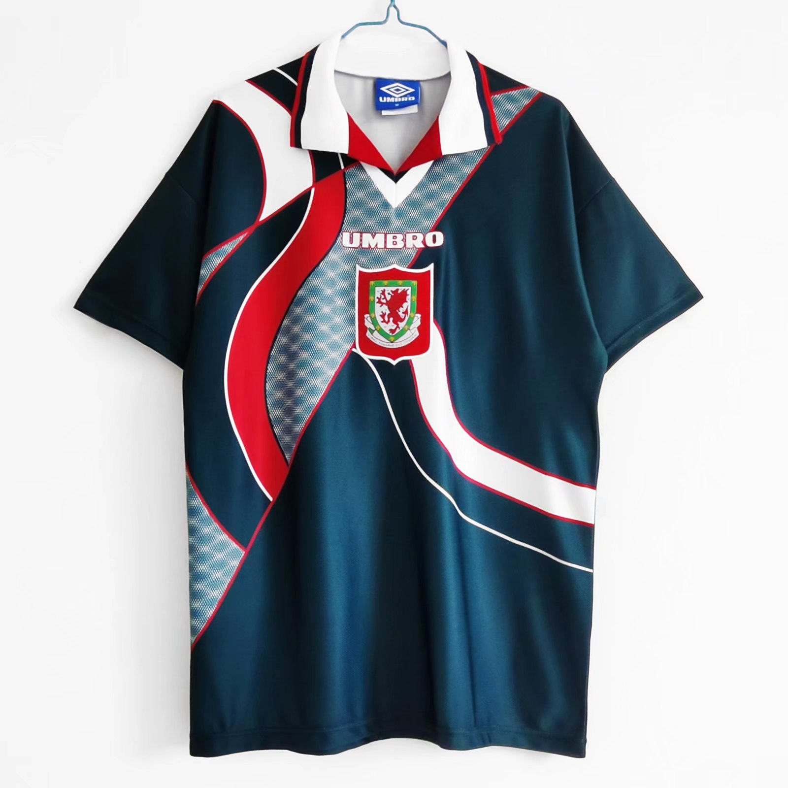 Retro Wales 1994 Away Stadium Jersey - ReplicasJersey