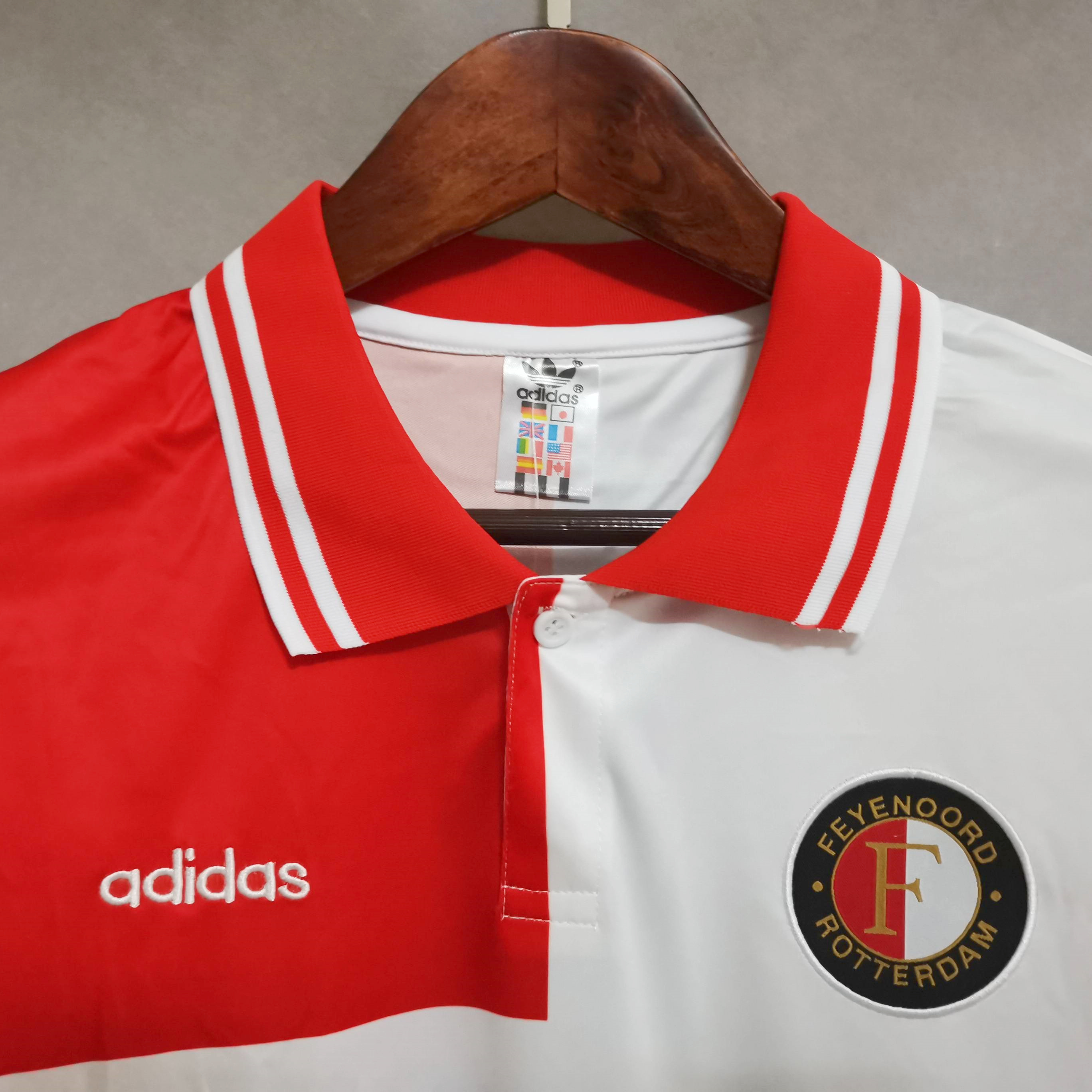 Retro Feyenoord 1994-96 Home Jersey - ReplicasJersey