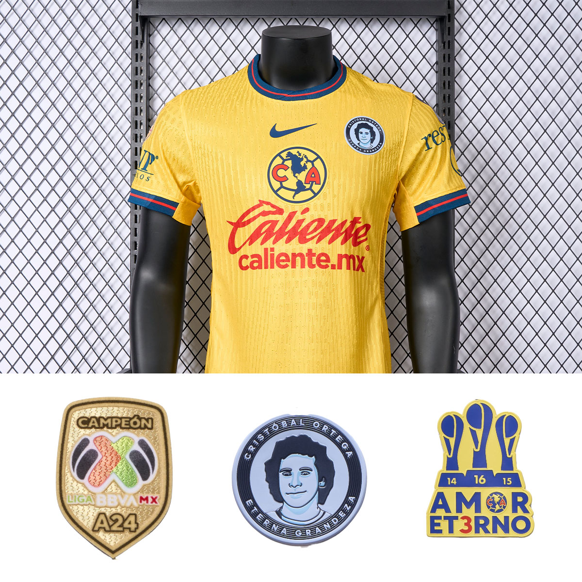 Club América 24-25 Home Jersey - Player Version - ReplicasJersey