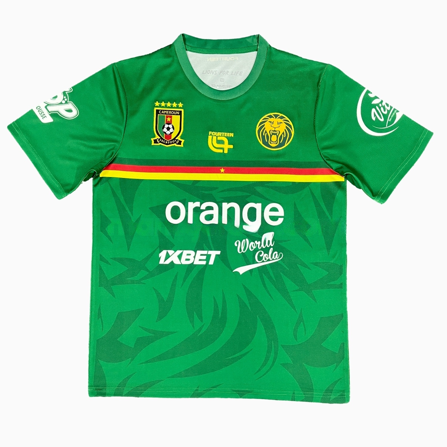 Cameroon 25-26 Green Training Jersey - Fans Version - ReplicasJersey