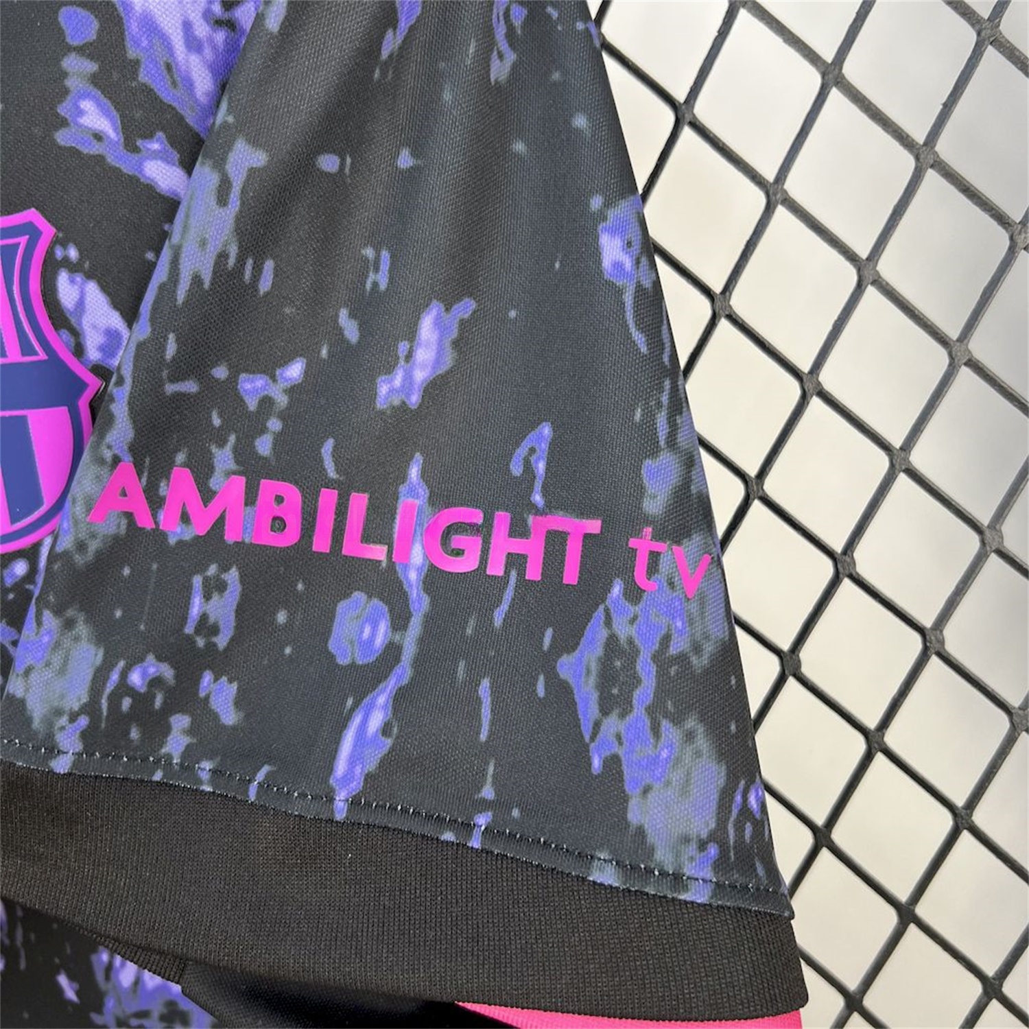 B.A.R.S.A 25-26 Purple Rock Pattern Jersey - Fans Version - ReplicasJersey