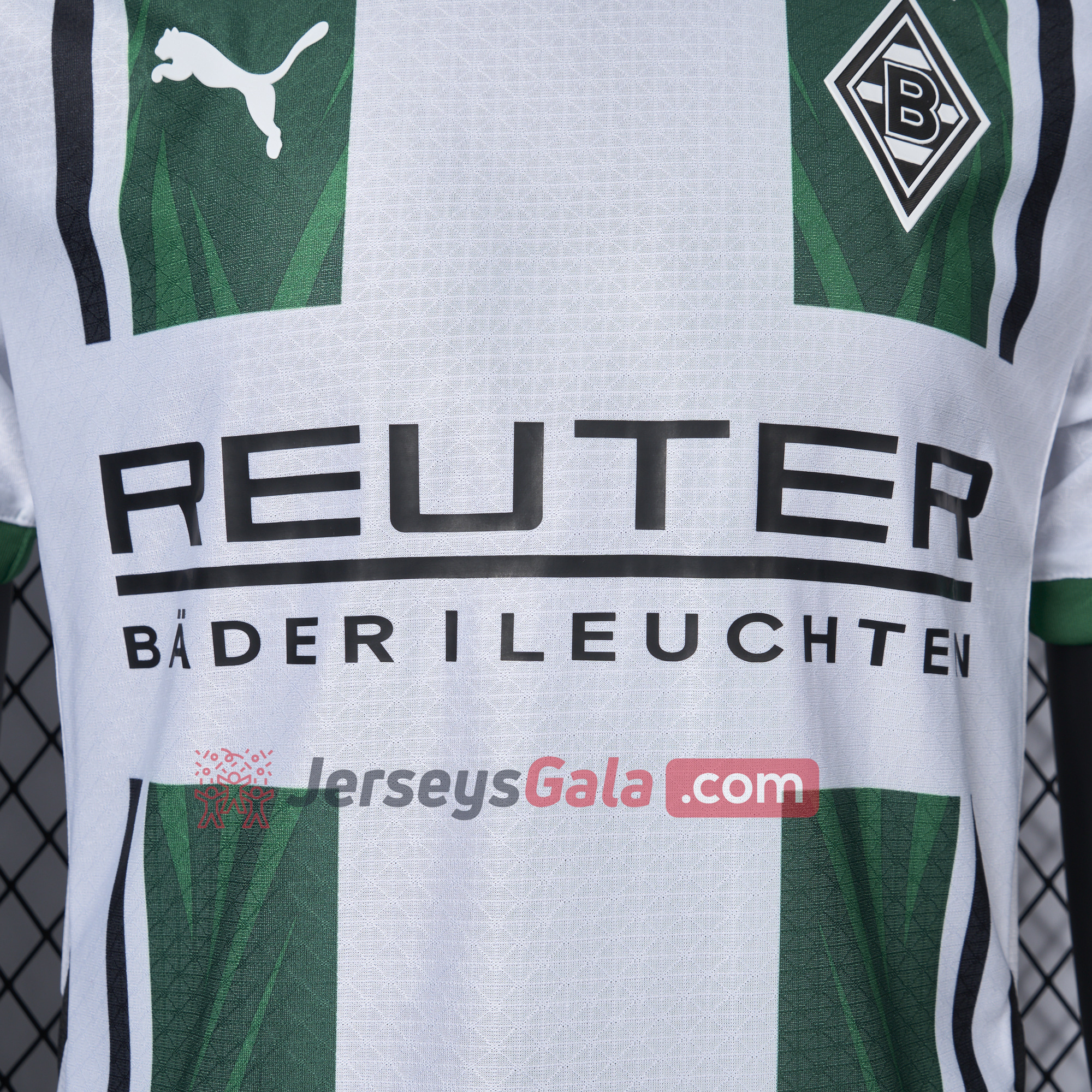 Borussia Mönchengladbach 24-25 Home Jersey - Player Version - ReplicasJersey
