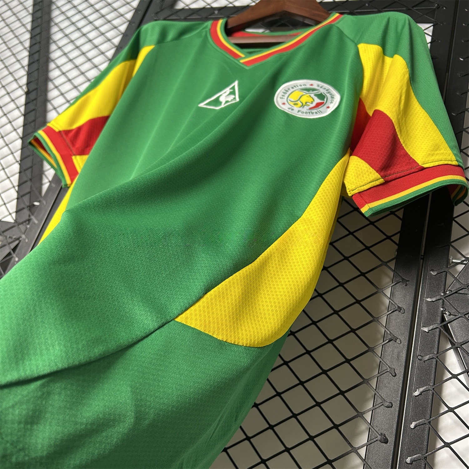 Retro Senegal 2002 Away Jersey - ReplicasJersey