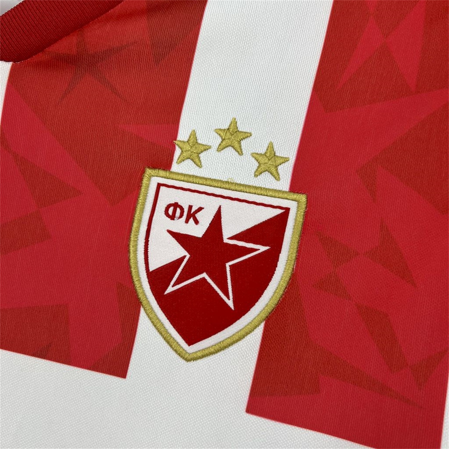 Red Star Belgrade 24-25 Home Jersey - Fans Version - ReplicasJersey