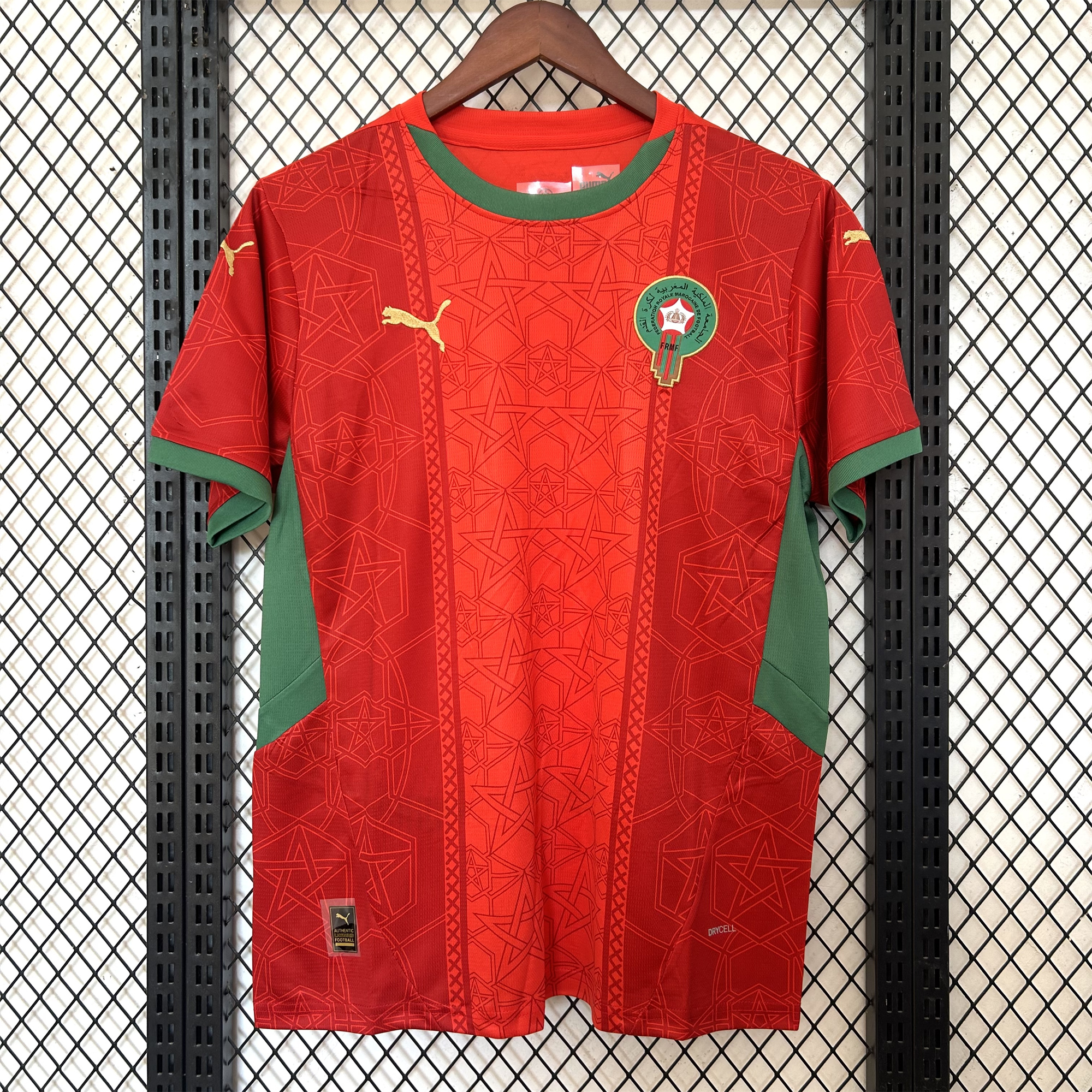 Morocco 24-25 Home Jersey - Fans Version - ReplicasJersey