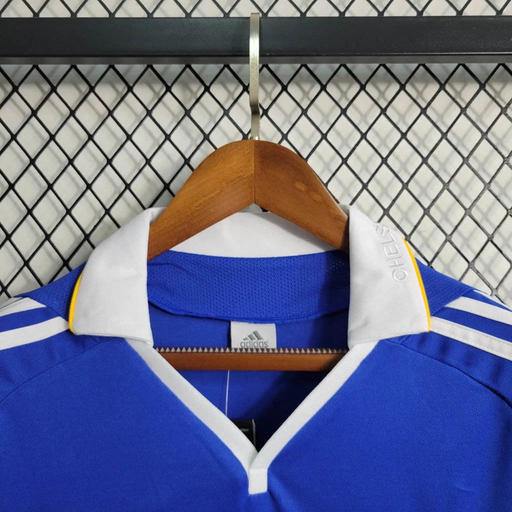 Retro CHELSEA 2007-08 Home Stadium Jersey - Champions League Final - ReplicasJersey