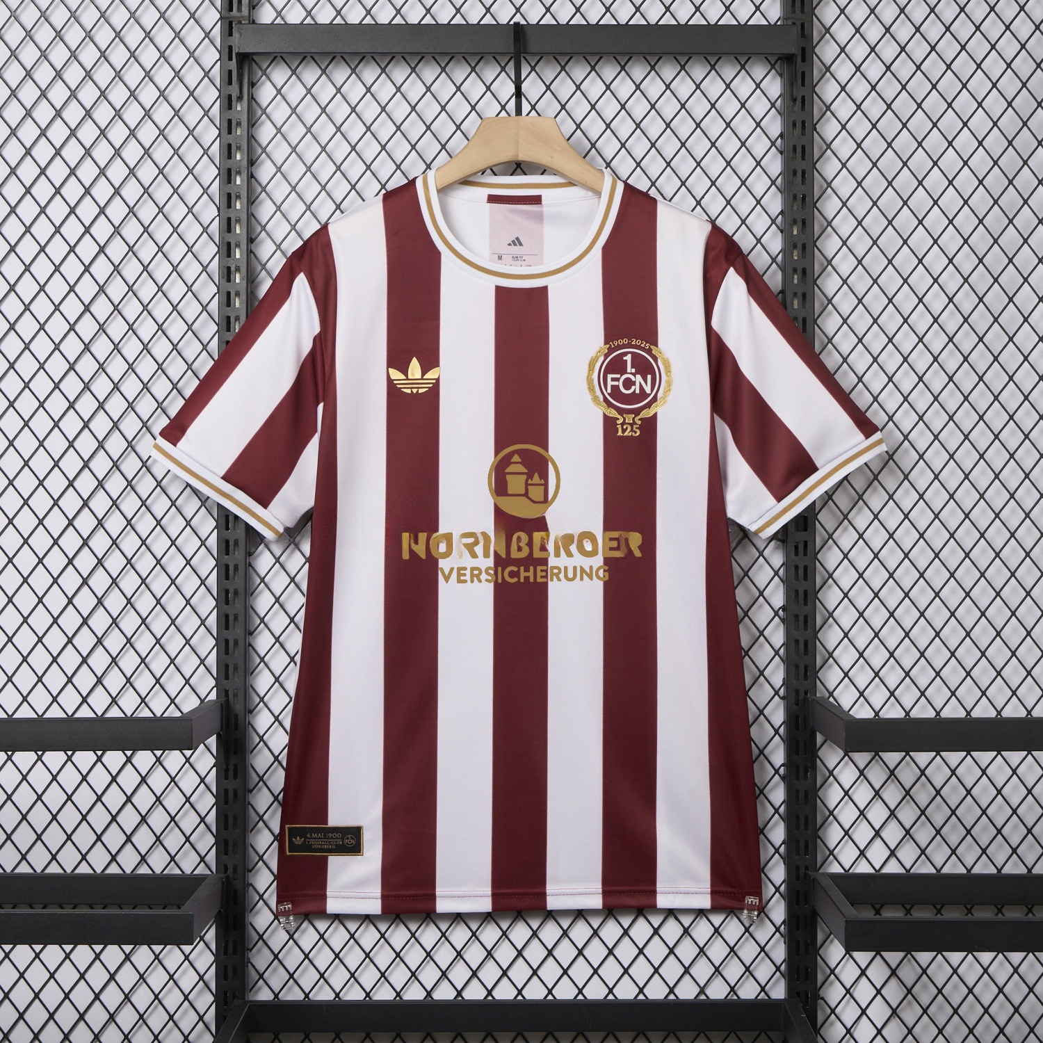 Nürnberg 24-25 125-Year Anniversary Jersey With Sponsors - Fans Version - ReplicasJersey