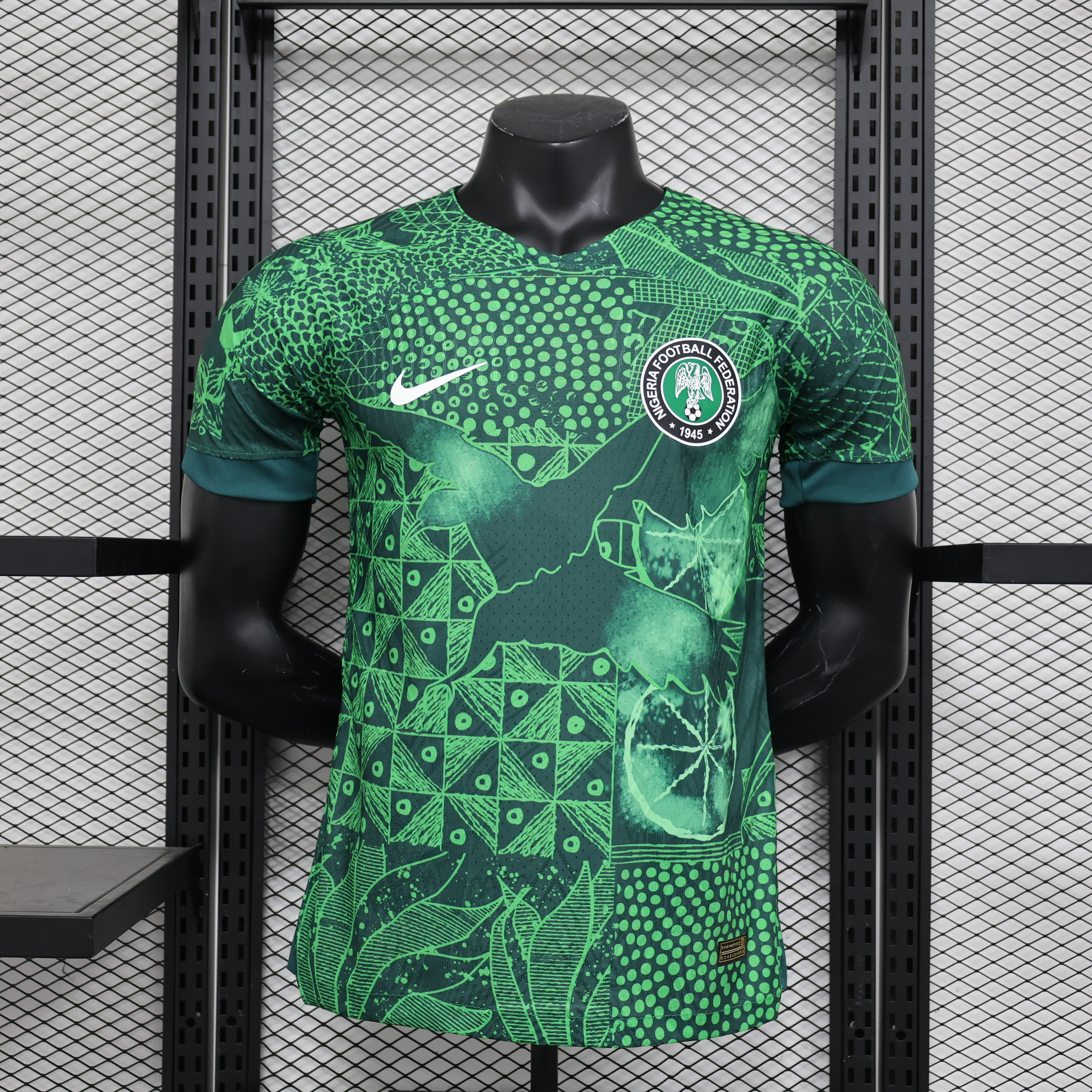 Nigeria 2022 Home Stadium Jersey - Player Version - ReplicasJersey