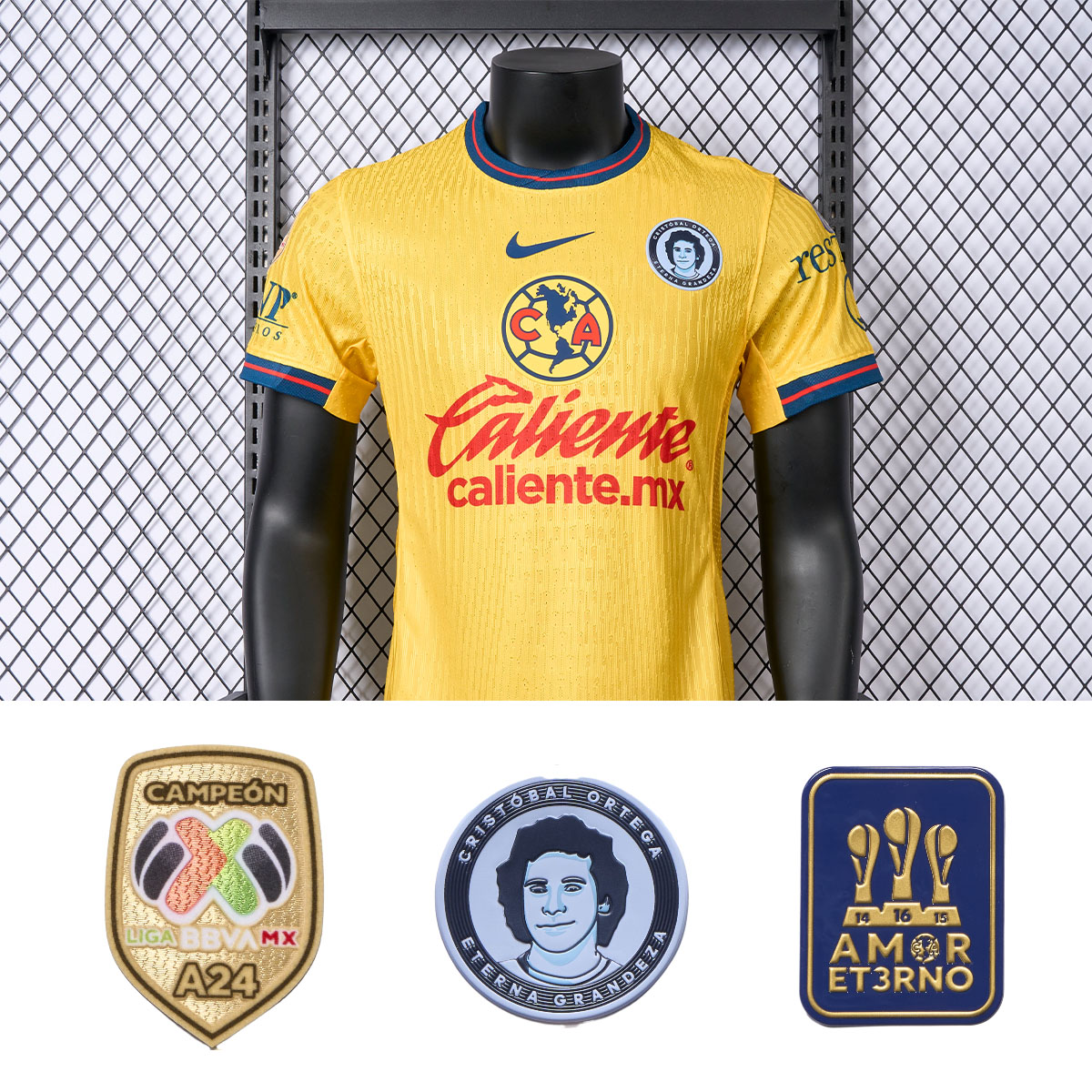 Club América 24-25 Home Jersey - Player Version - ReplicasJersey